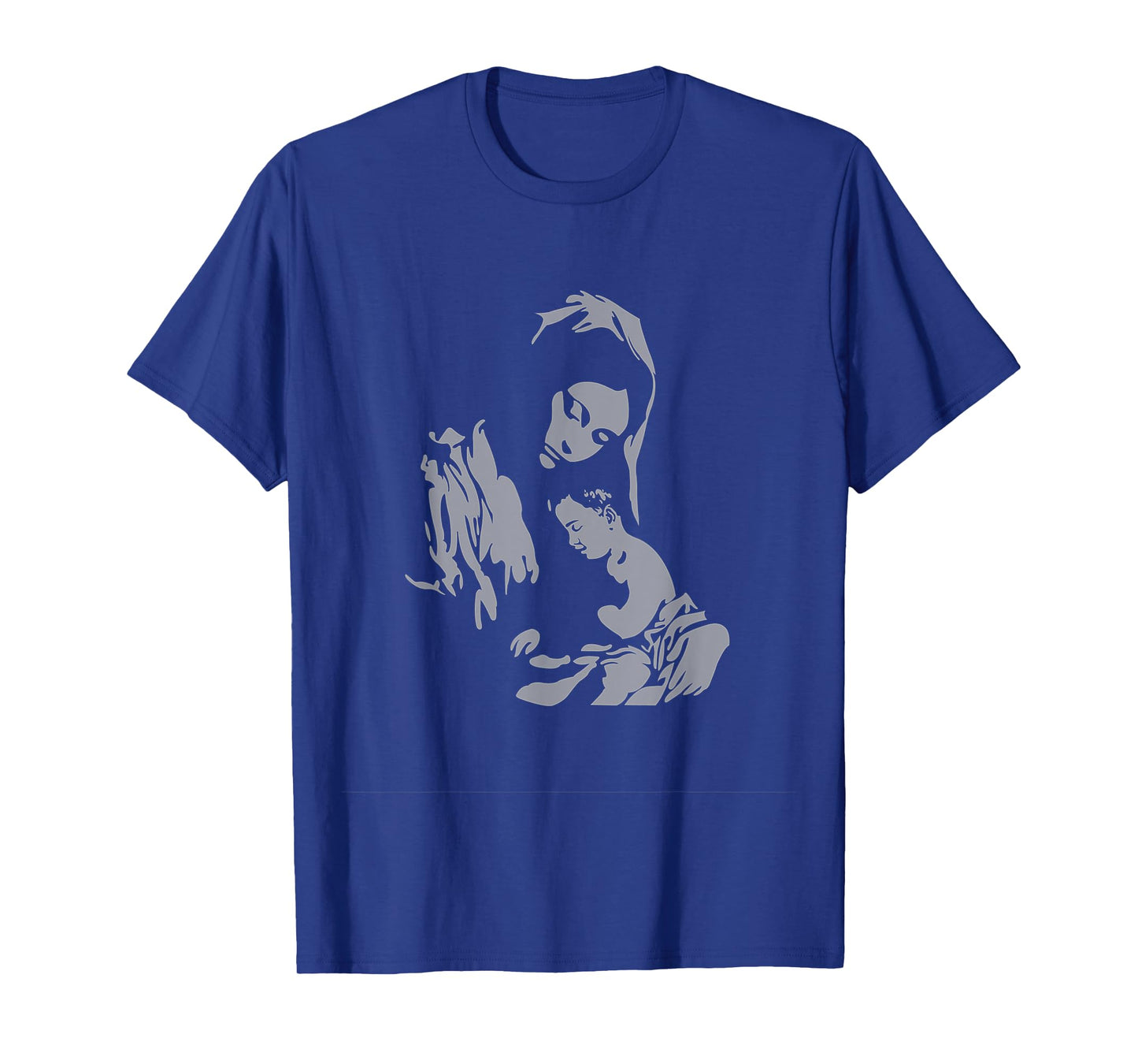 Our Lady Virgin Mary with Baby Jesus Catholic Sacred Apparel T-Shirt