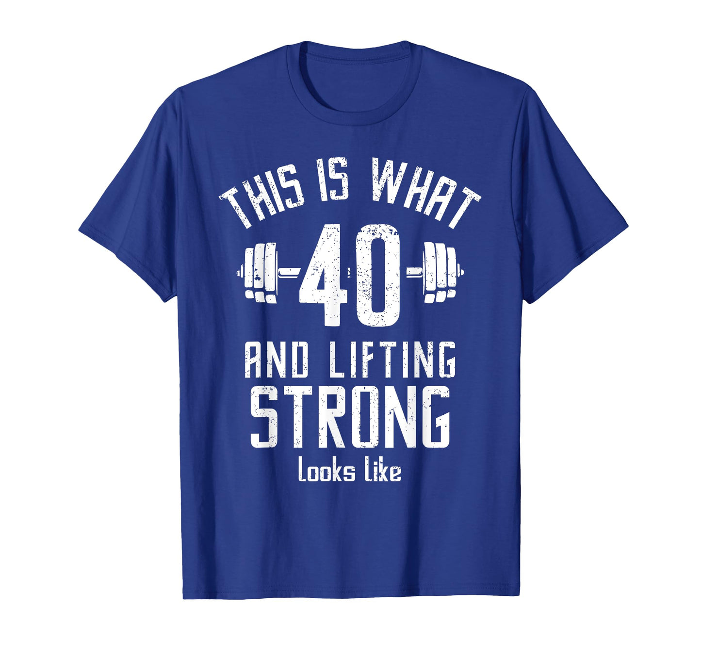 Funny Weightlifter 40s Birthday 40 Years Old, Lifting Gym T-Shirt