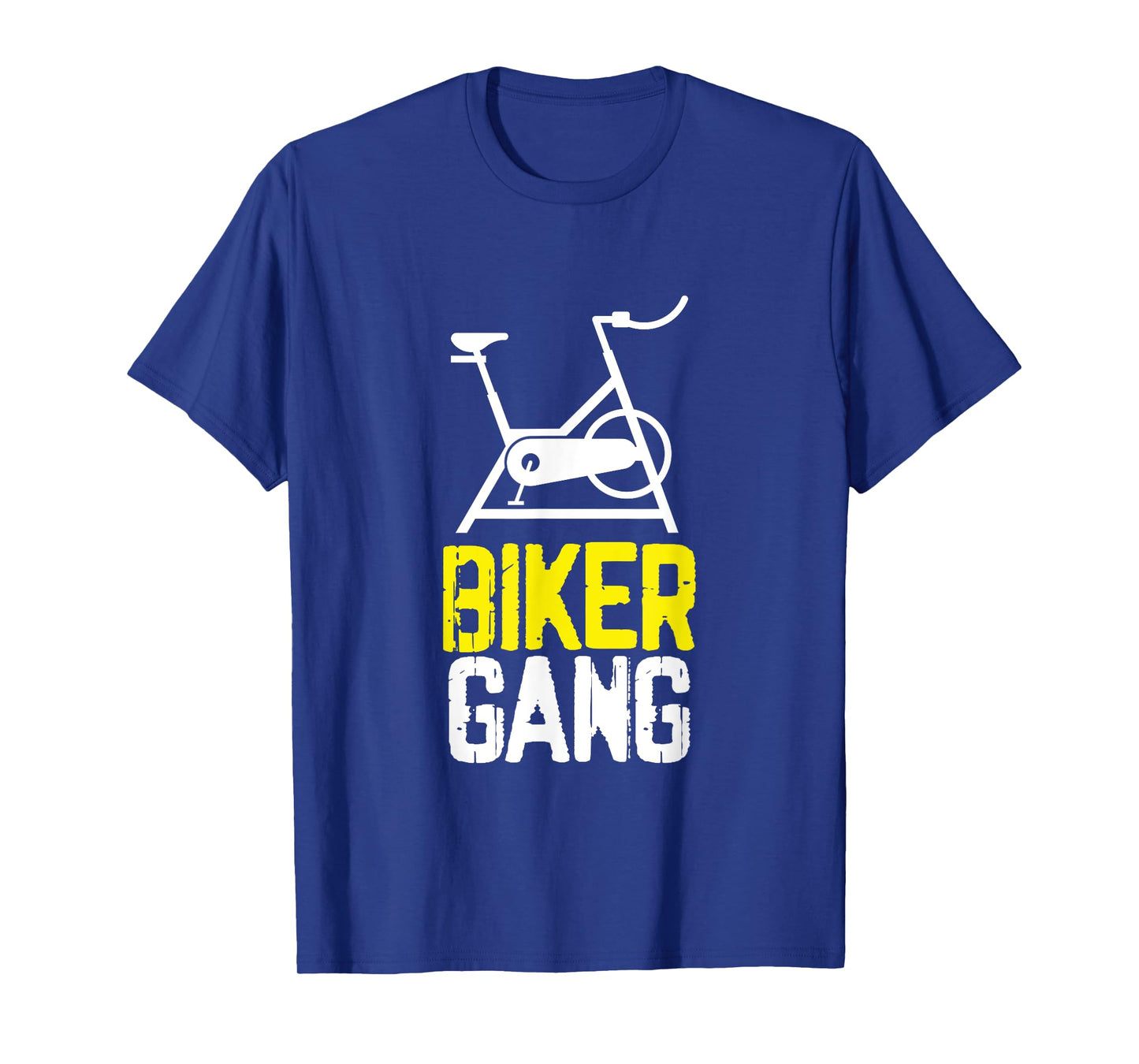 Biker Gang Funny Spin Saying Gym Workout Spinning T-Shirt