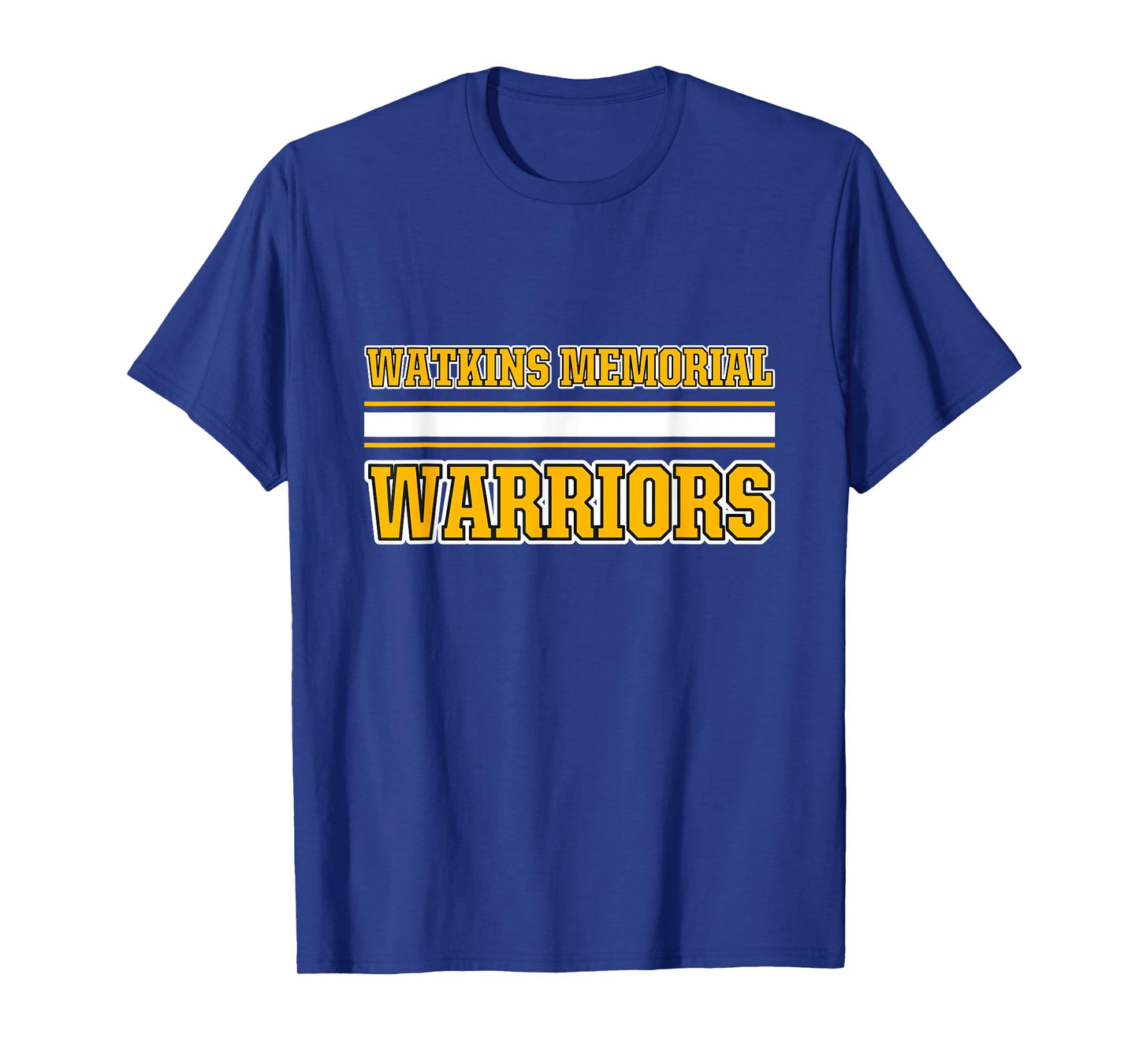 Watkins Memorial Warriors Horizontal Stripes T-Shirt