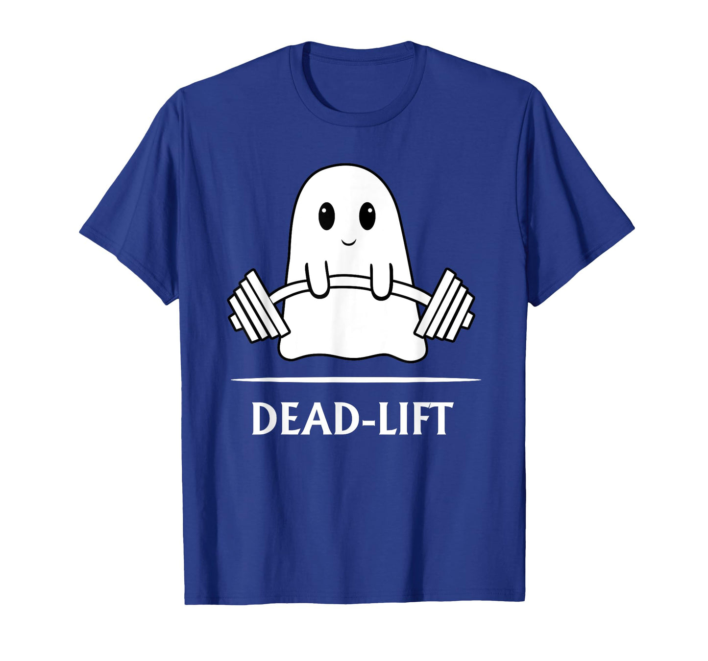 Ghost Dead-lift Weightlifting Fitness Gym Halloween 2023 T-Shirt