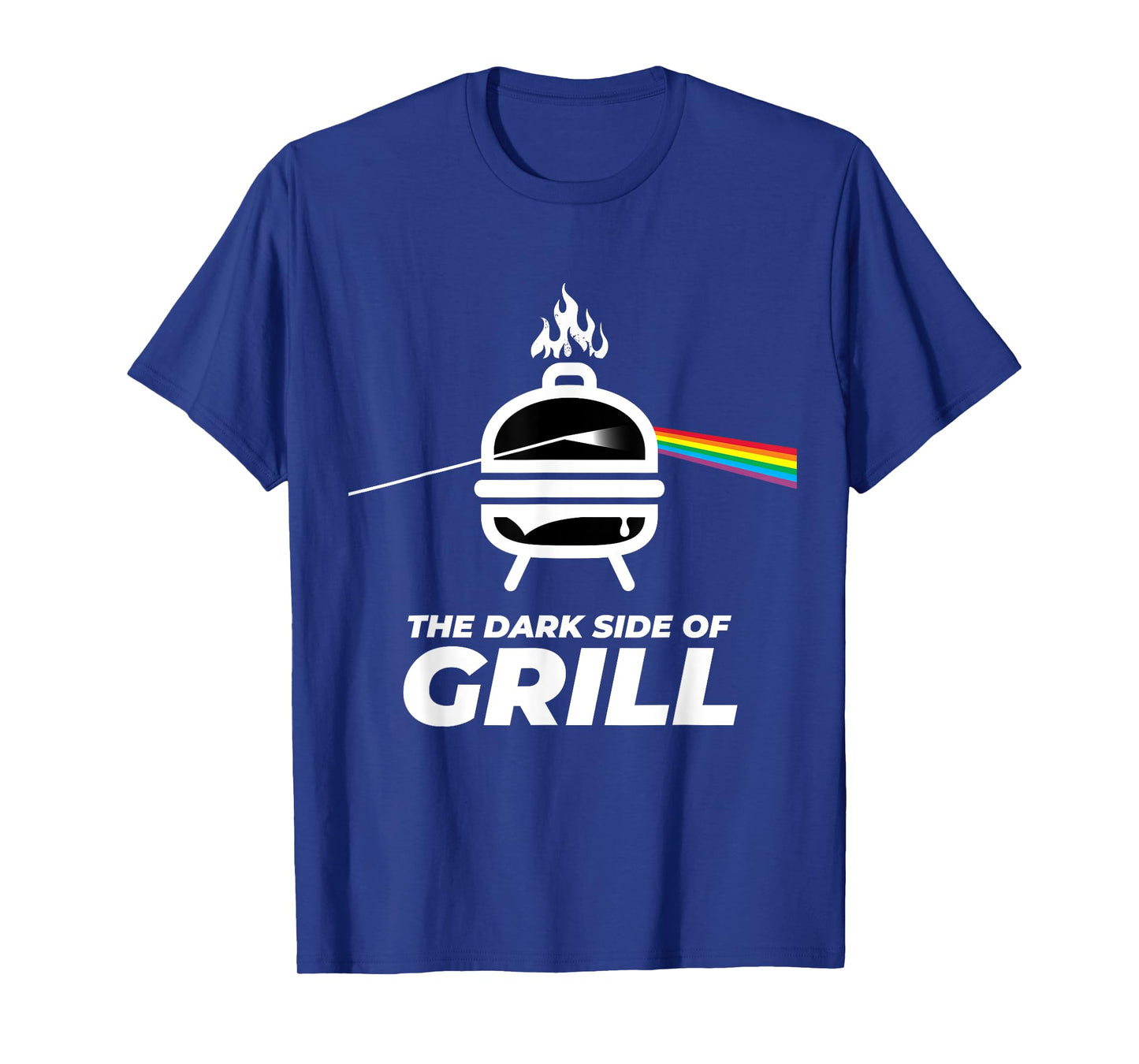 Men's Women's Kids the Dark Side of Grill BBQ Graphic Design T-Shirt