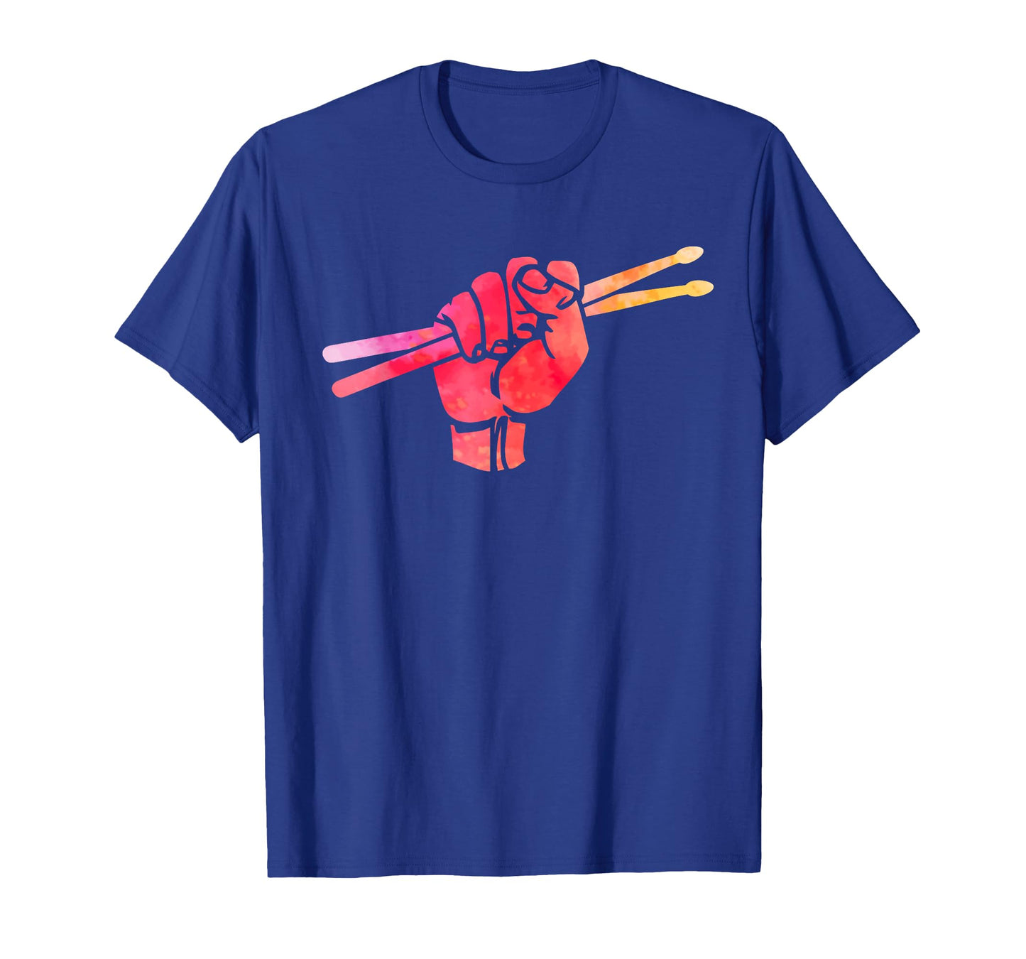 Joyouse Urban Style Black Drumsticks Gift Fist Drum T-Shirt