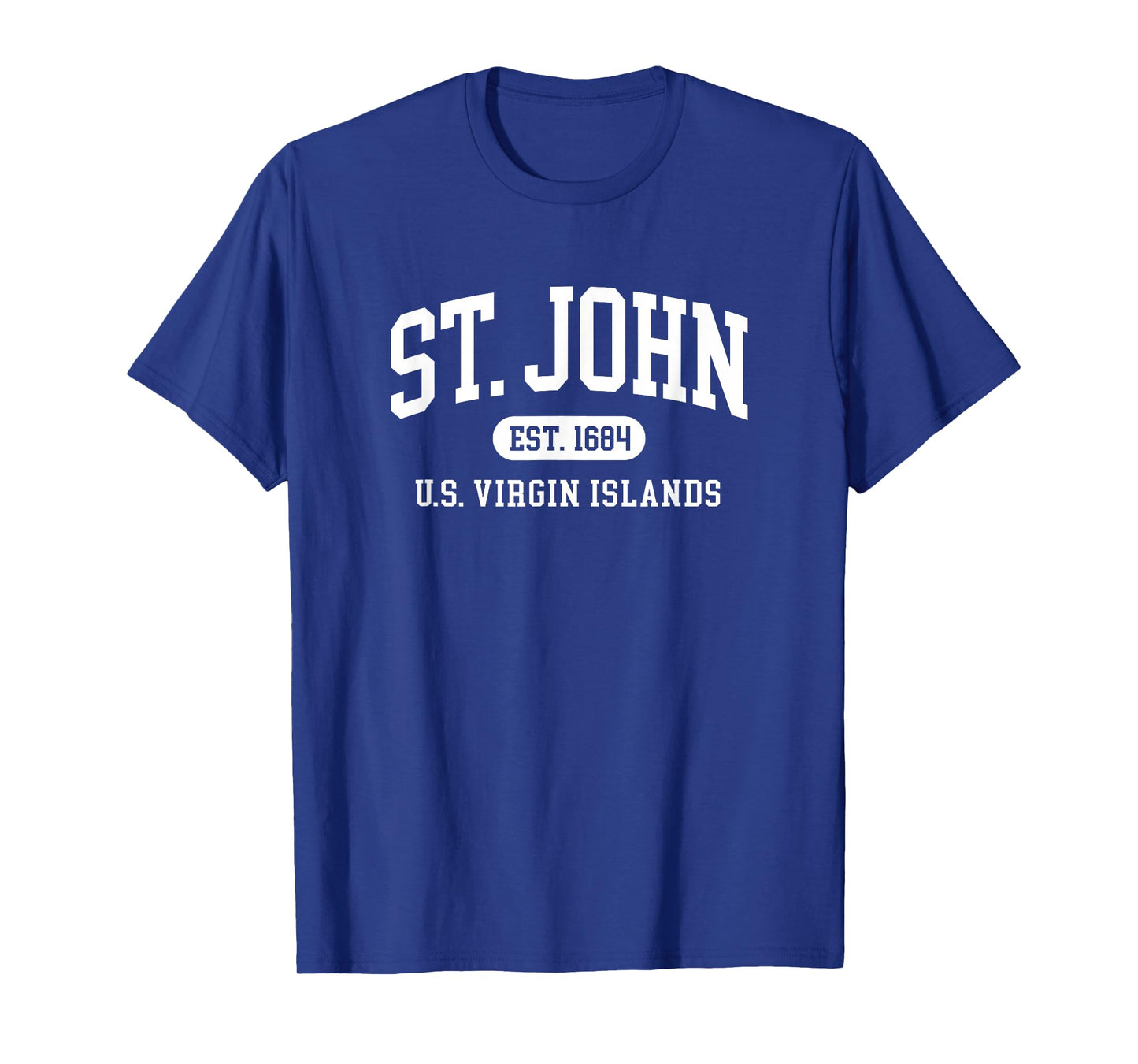 Vintage St John USVI Mens Womens Souvenir Throwback Retro T-Shirt