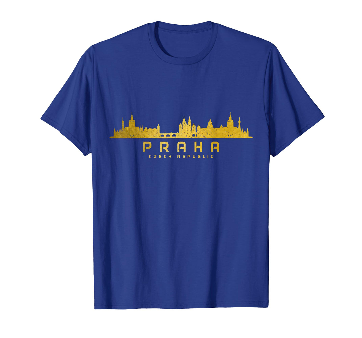 Prague Skyline Czech Republic Praha Souvenir T-Shirt