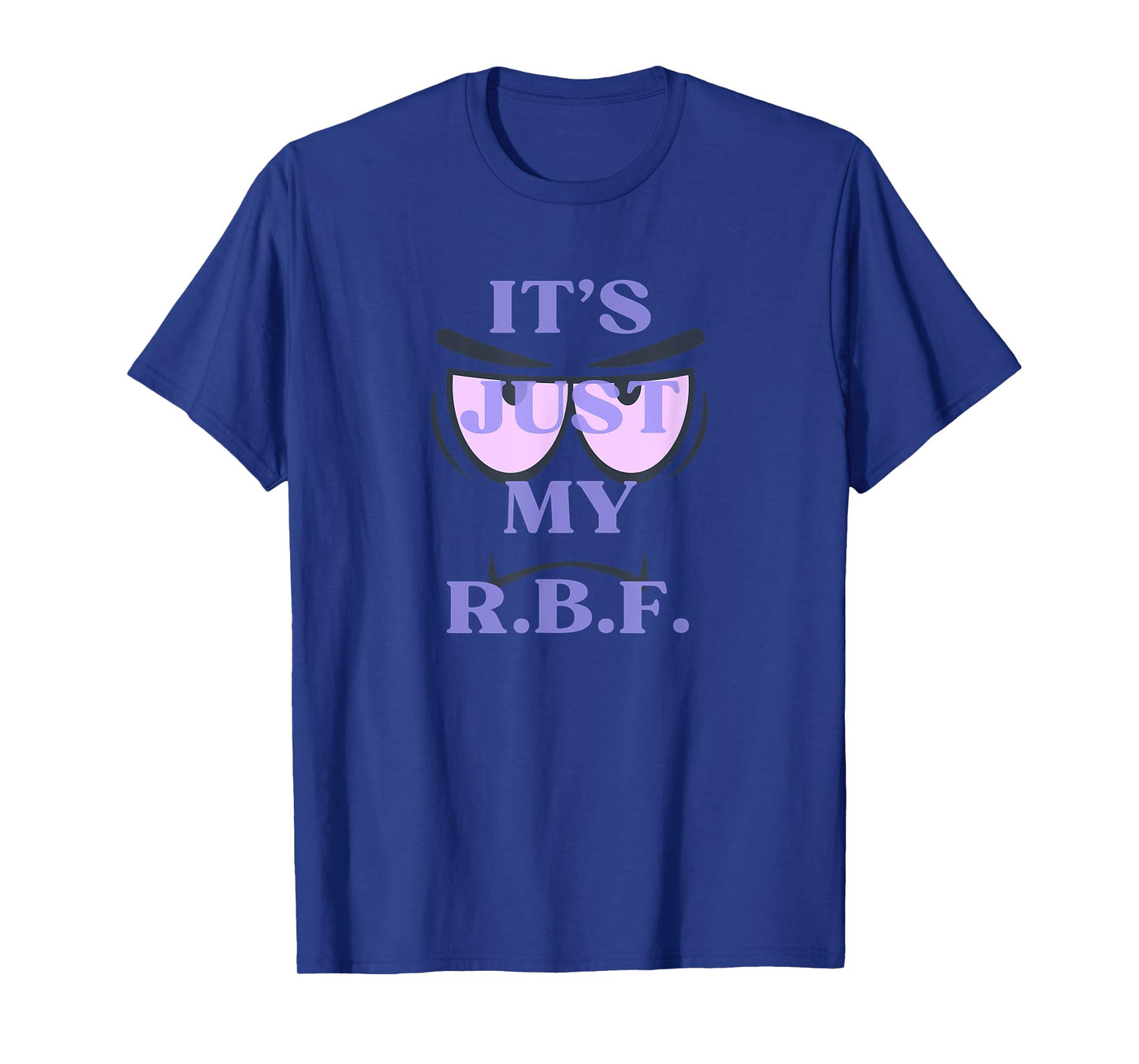 Mens Gym Pump Cover It's Just My RBF Resting Face T-Shirt