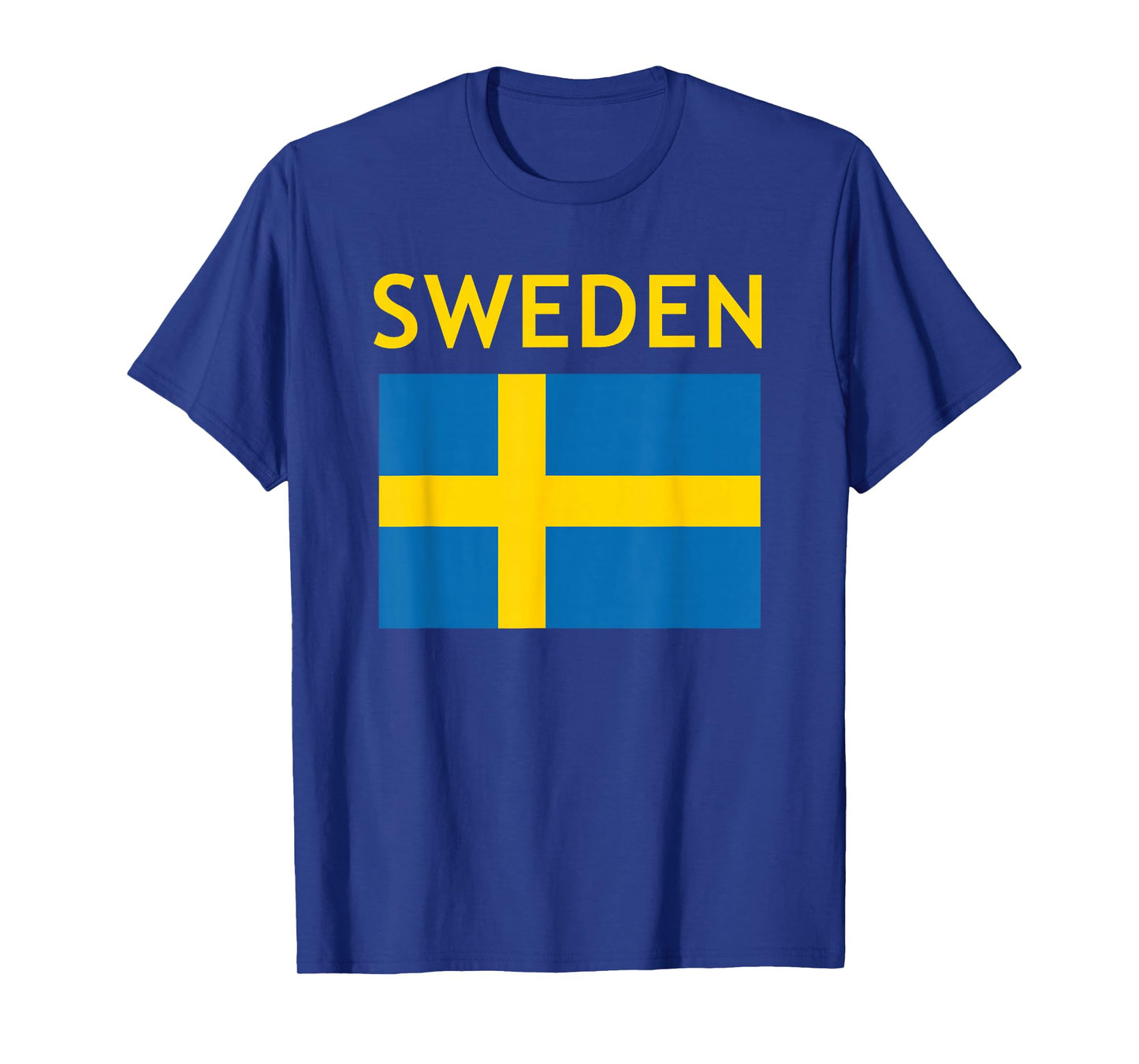 Kids Vintage Sweden Flag Swedish Souvenir Boys Girls Toddler T-Shirt
