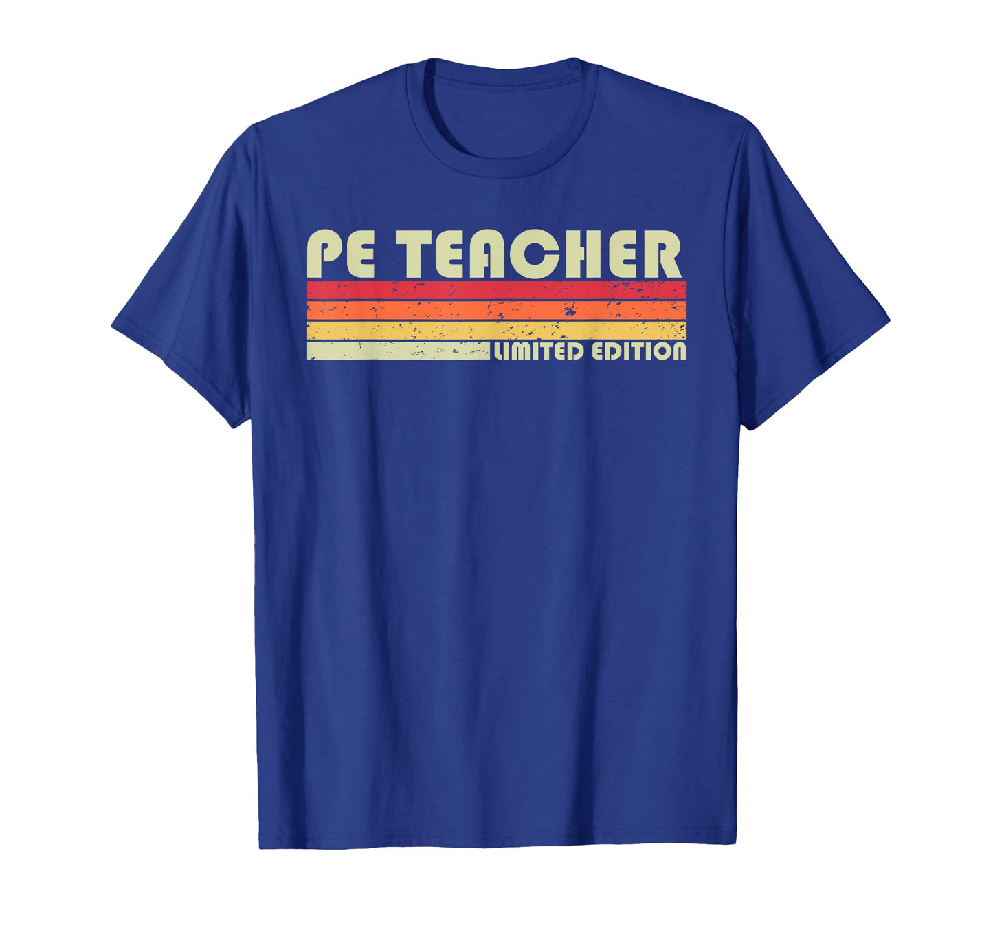 PE TEACHER Funny Job Title Profession Birthday Worker Idea T-Shirt
