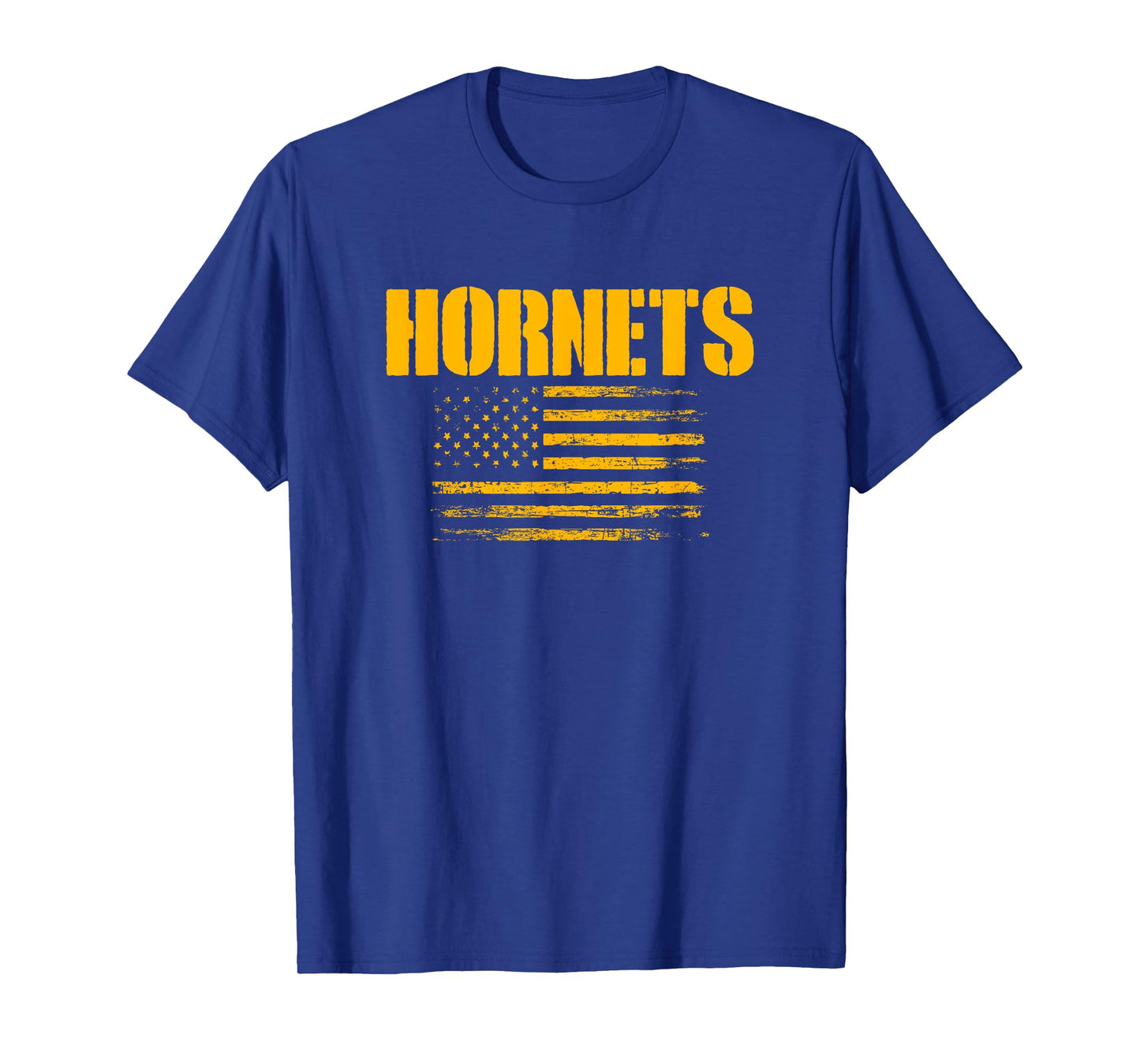 Yulee Hornets USA Flag Pride T-Shirt