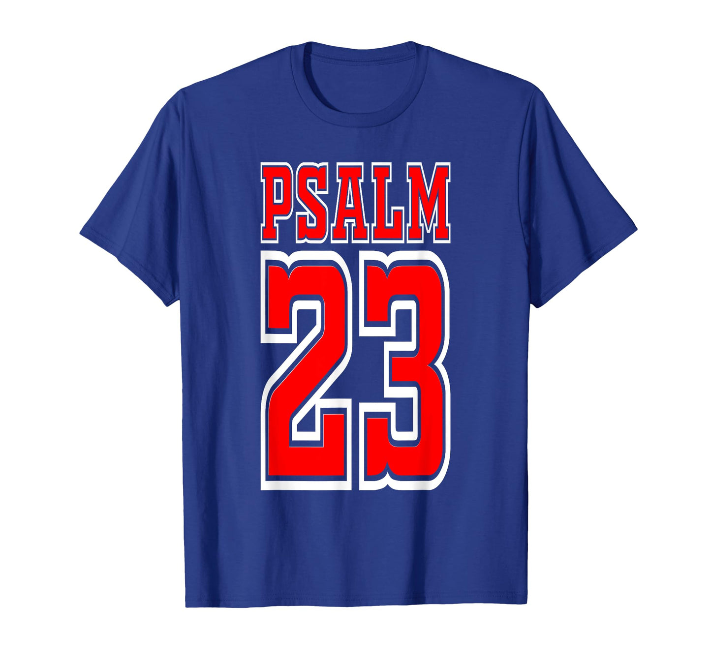 Psalm 23 Jersey Style T-Shirt