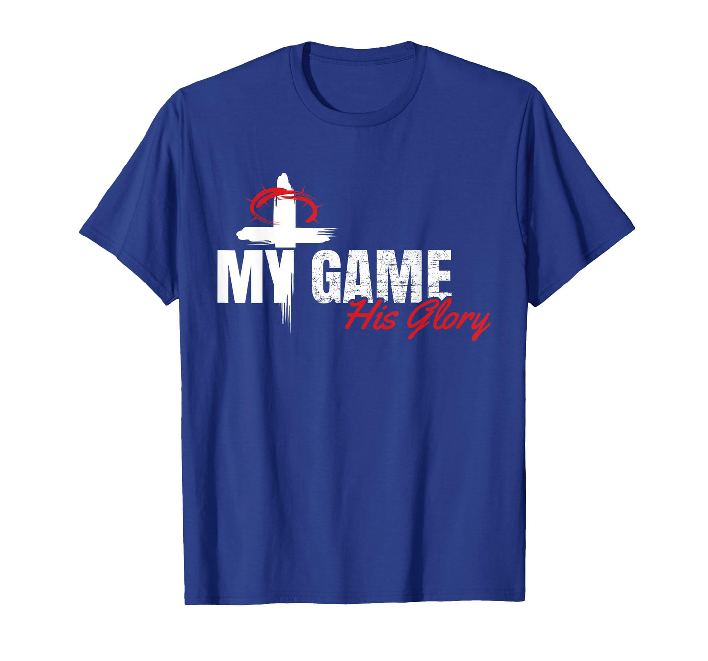 My Game His Glory Jesus Christian Athlete Gift T-Shirt T-Shirt