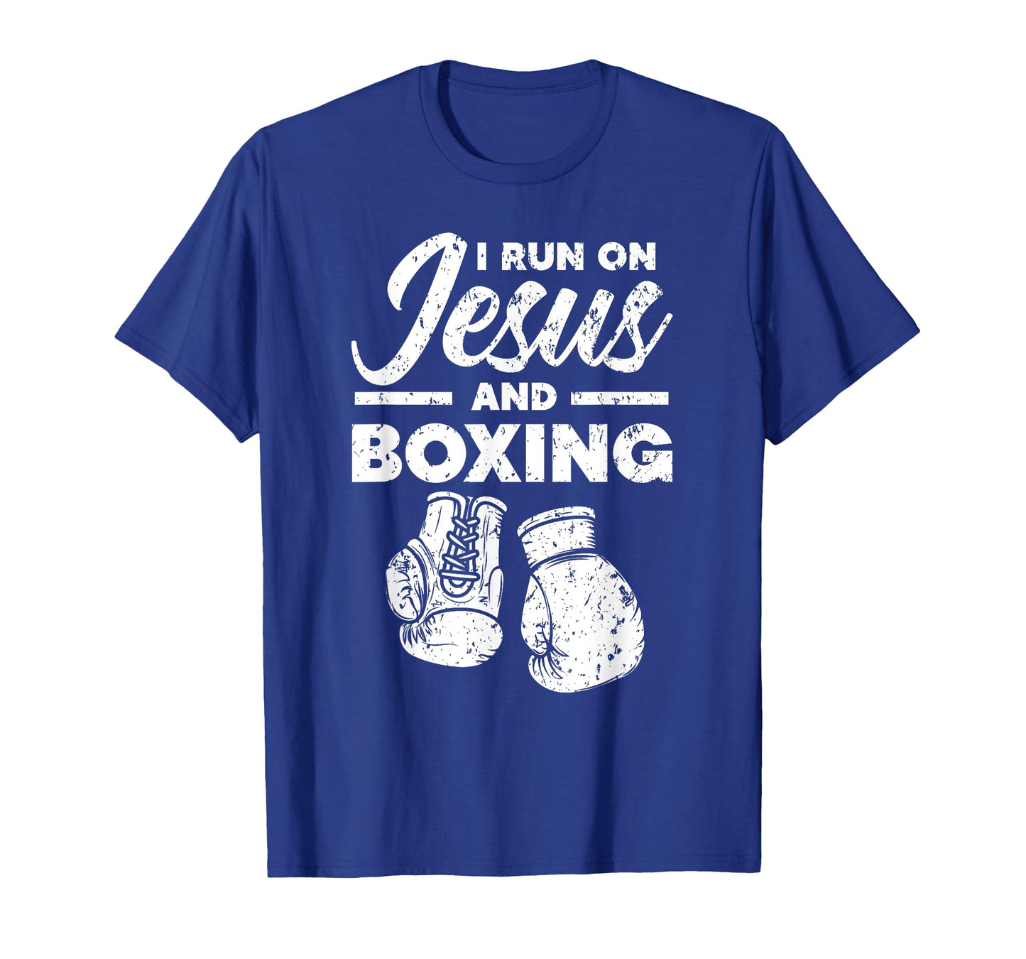 Jesus And Boxing Christian Professional Boxer Sport Knockout T-Shirt