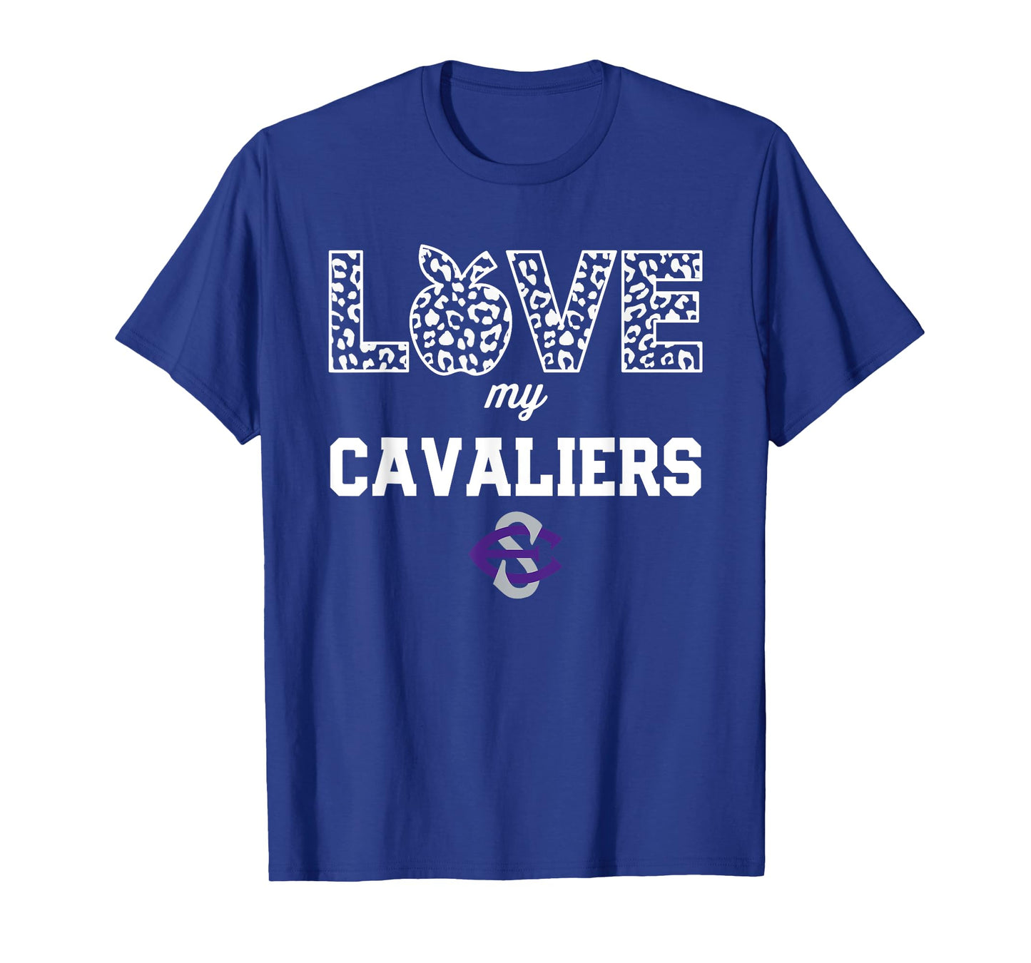 East Stroudsburg South Cavaliers Logo Love My Team HS T-Shirt