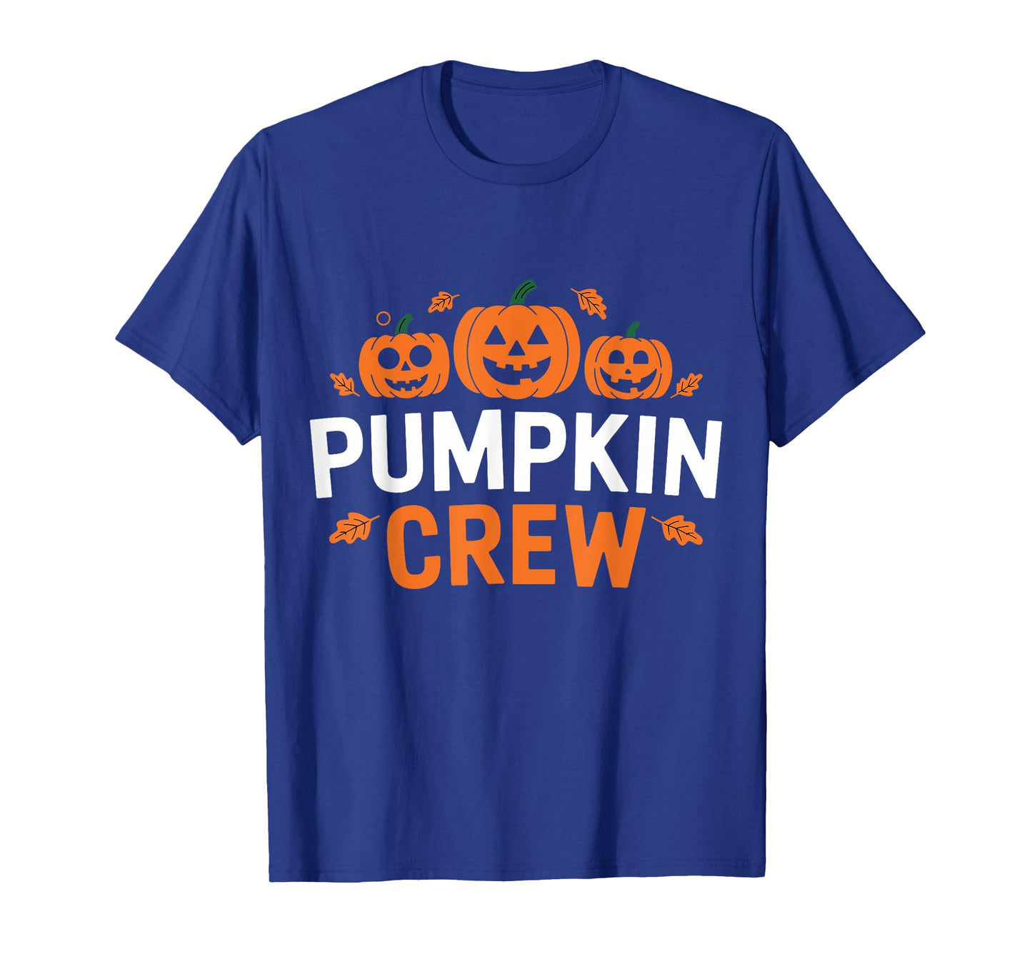 Pumpkin Crew Funny Matching Pumpkin Patch Family T-Shirt