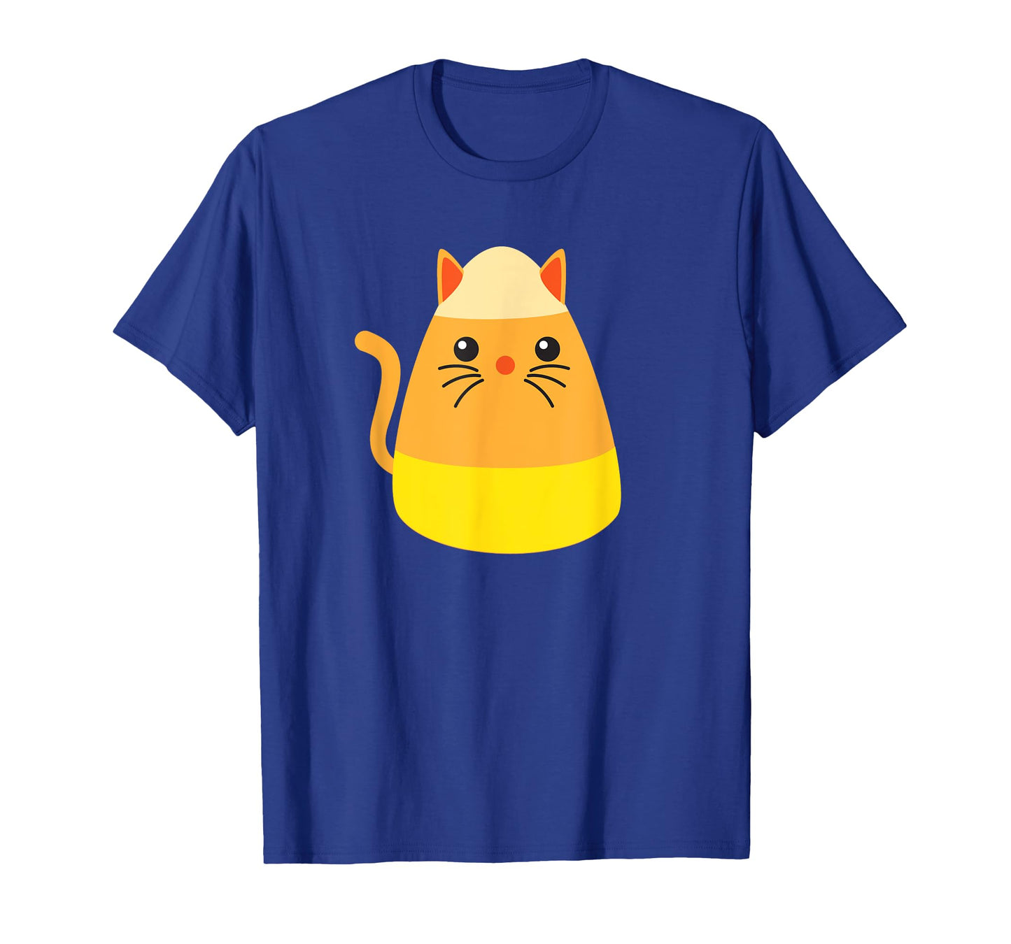 Candy Corn Cat Costume Halloween Kids Cat Candy Corn T-Shirt