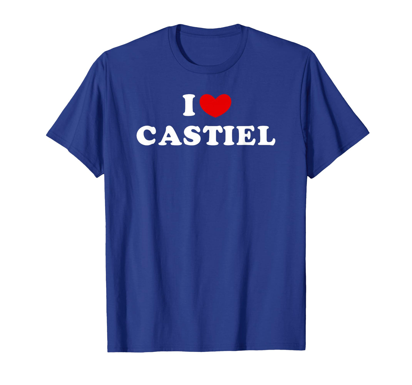 I Love Castiel, I Heart Castiel T-Shirt