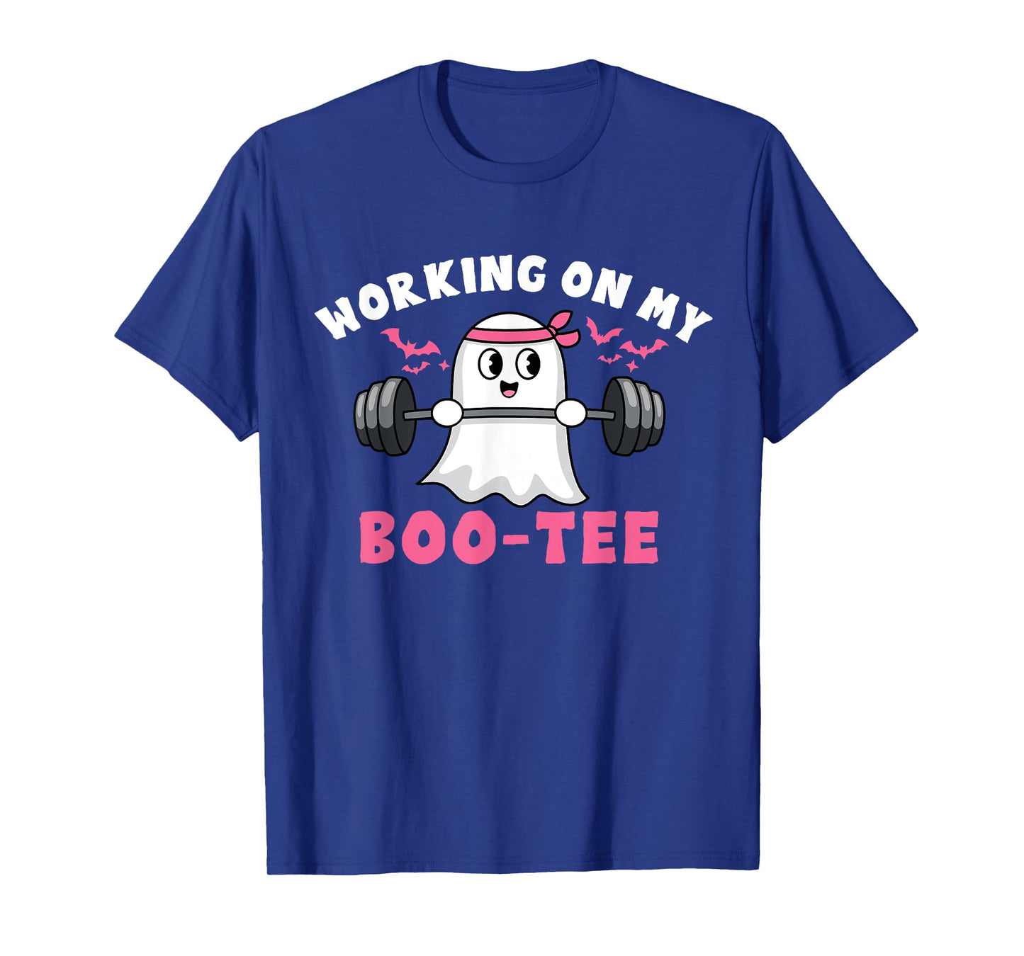 Working on My Boo tee Halloween Dead Lift Ghost Gym T-Shirt