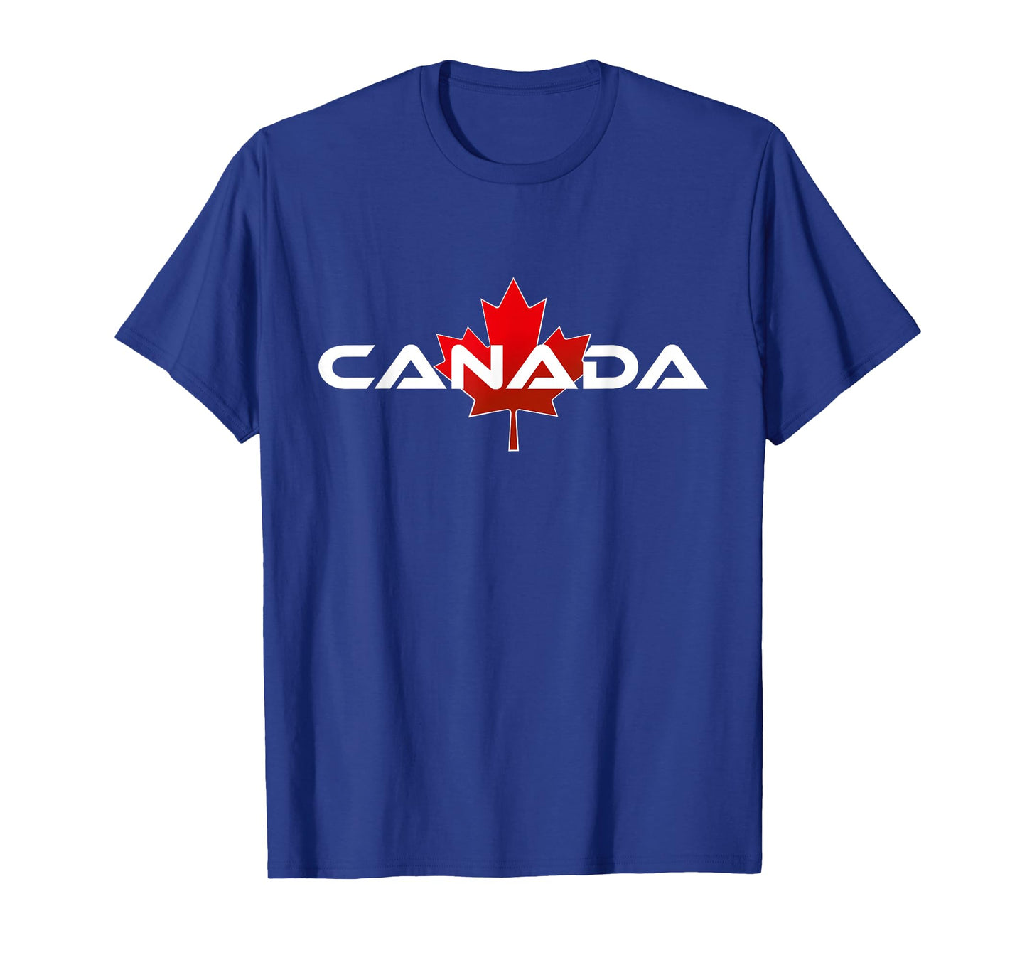 Canada Canadian Maple Leaf Vintage Proud Strong And Free T-Shirt