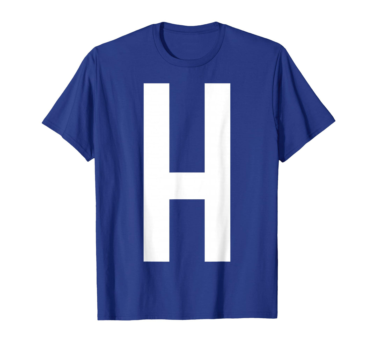 Letter H Funny Group Matching Christmas Costume 2025 Family T-Shirt