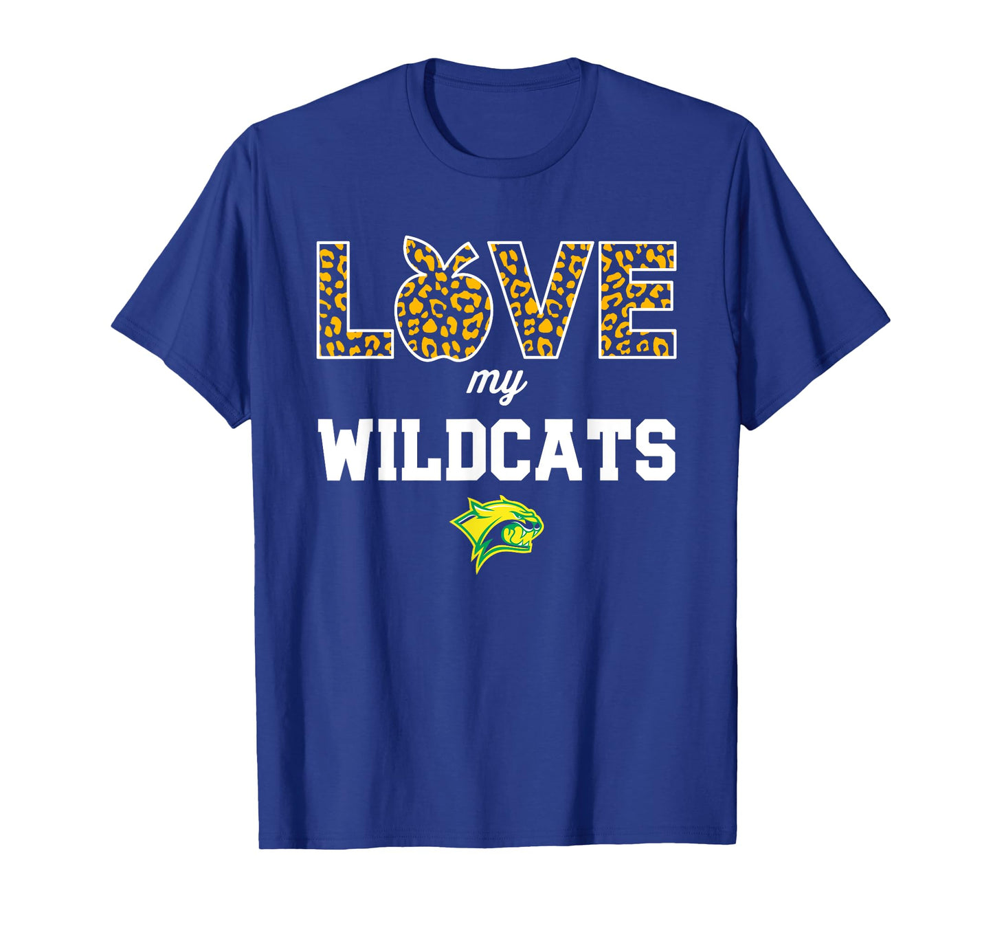 Walker Wildcats Logo Love My Team HS T-Shirt