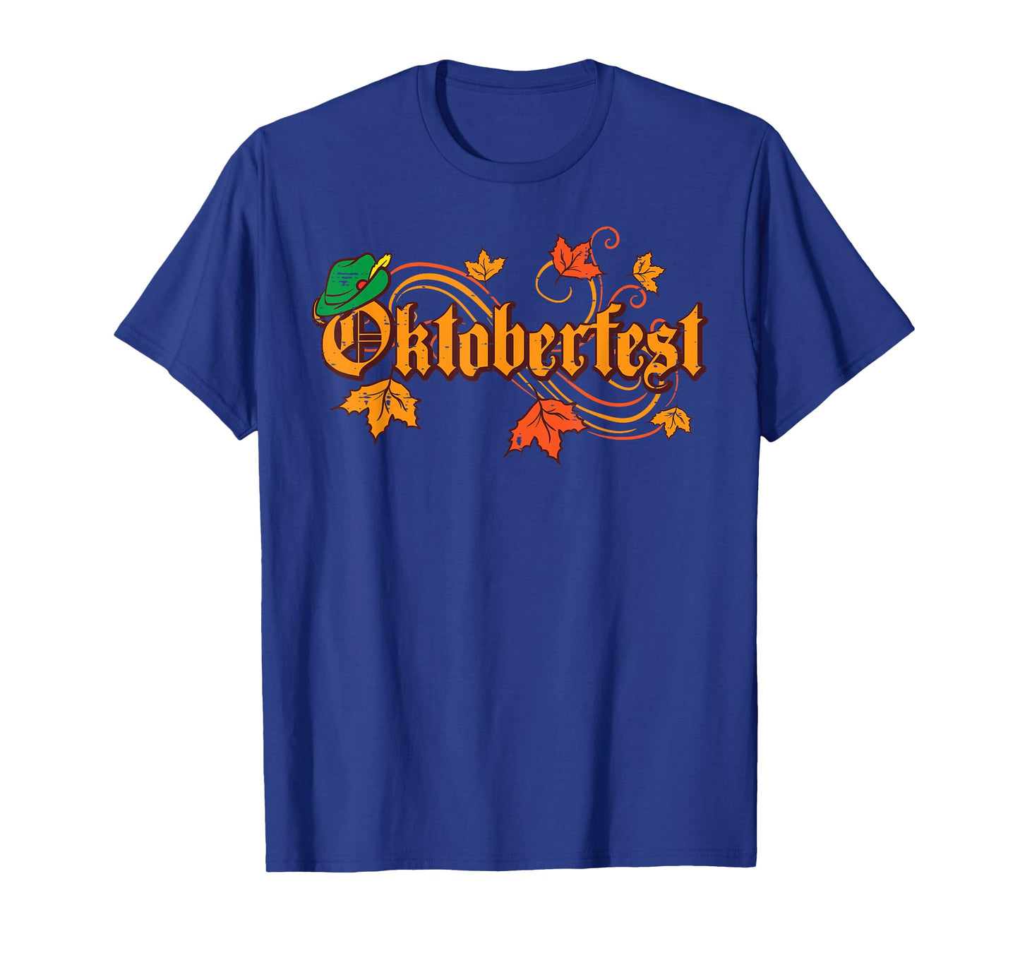 Oktoberfest Maple Leaves Vintage Fall Autumn Men Women Kids T-Shirt