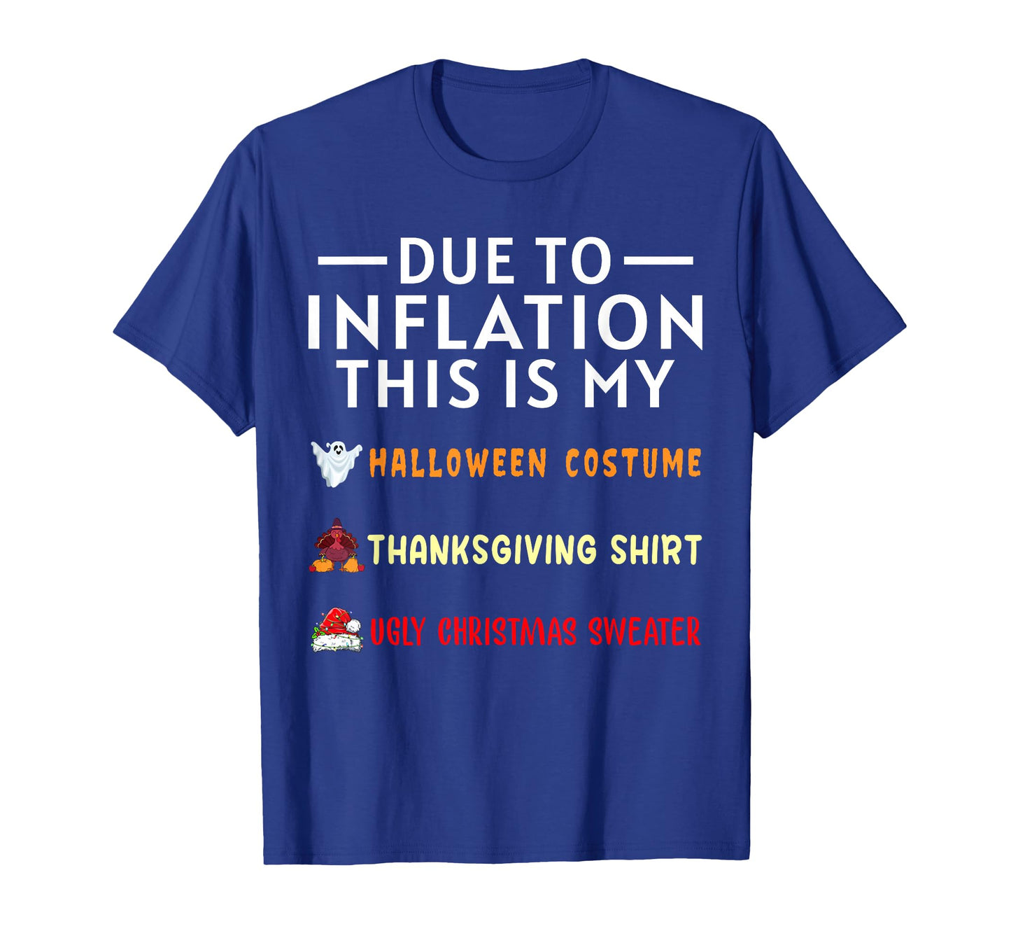 Due To Inflation This Is My Funny Halloween Costume T-Shirt