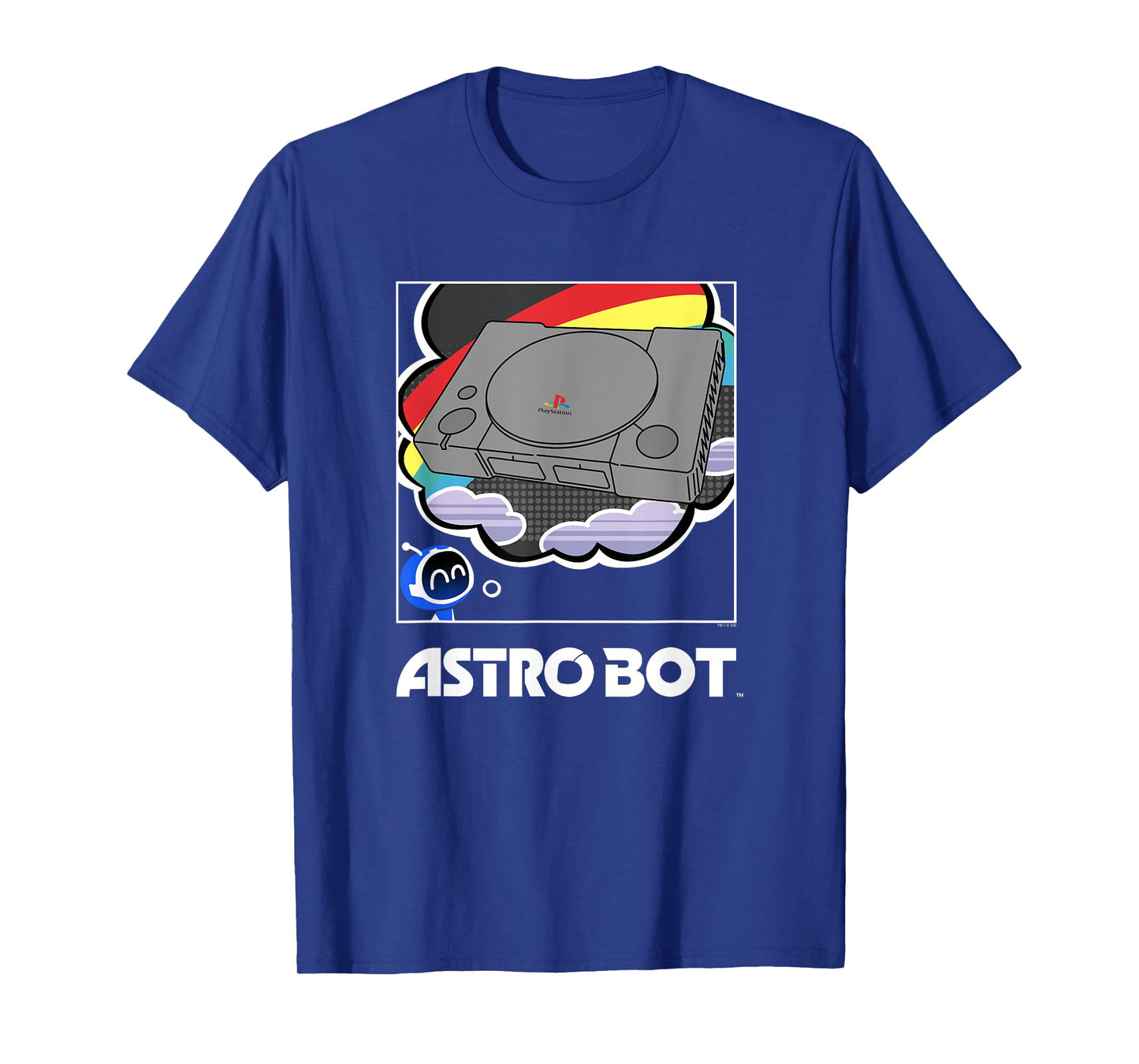 Astro Bot Dreams of PlayStation Gaming Video Game T-Shirt