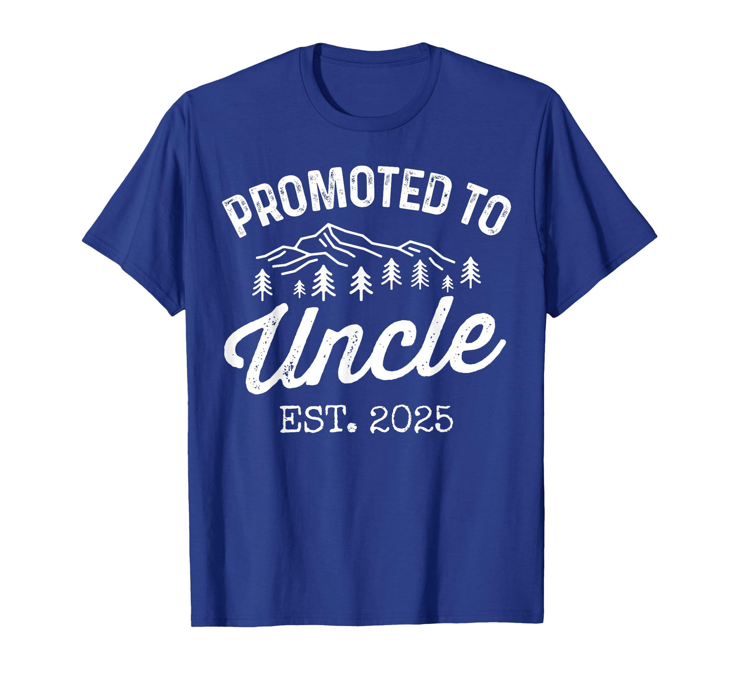 Promoted To Uncle Est 2025 Uncle To Be Gifts 1St Time Uncle T-Shirt