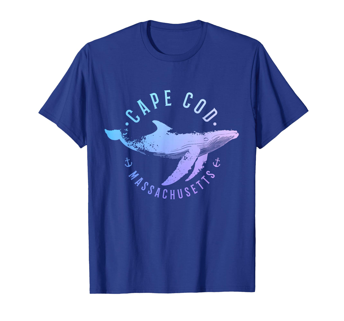 Cape Cod Massachusetts Souvenir Whale Ocean Nautical T-Shirt