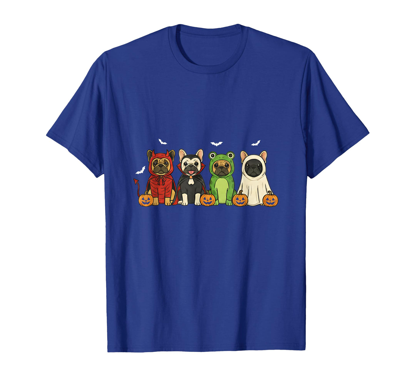 French Bulldog Halloween Mummy Ghost Witch Dog Mom T-Shirt