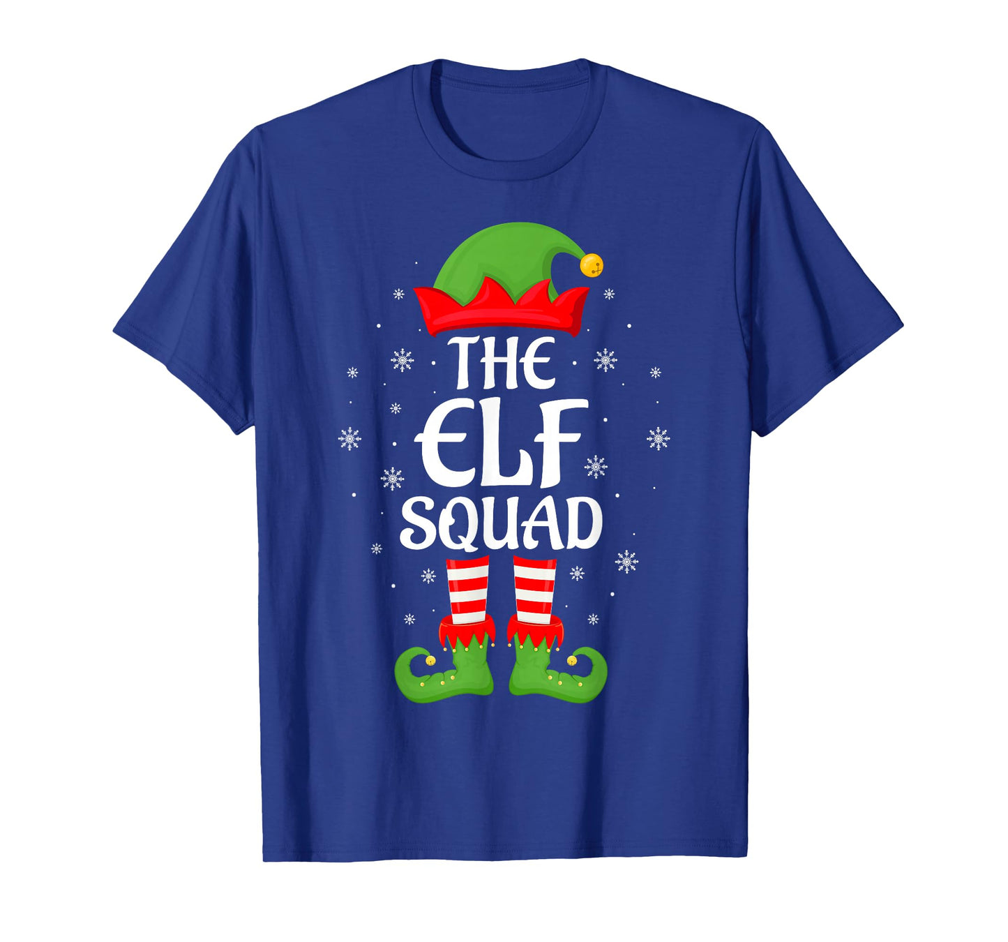 Elf Squad Xmas Matching Family Group Elf Christmas T-Shirt