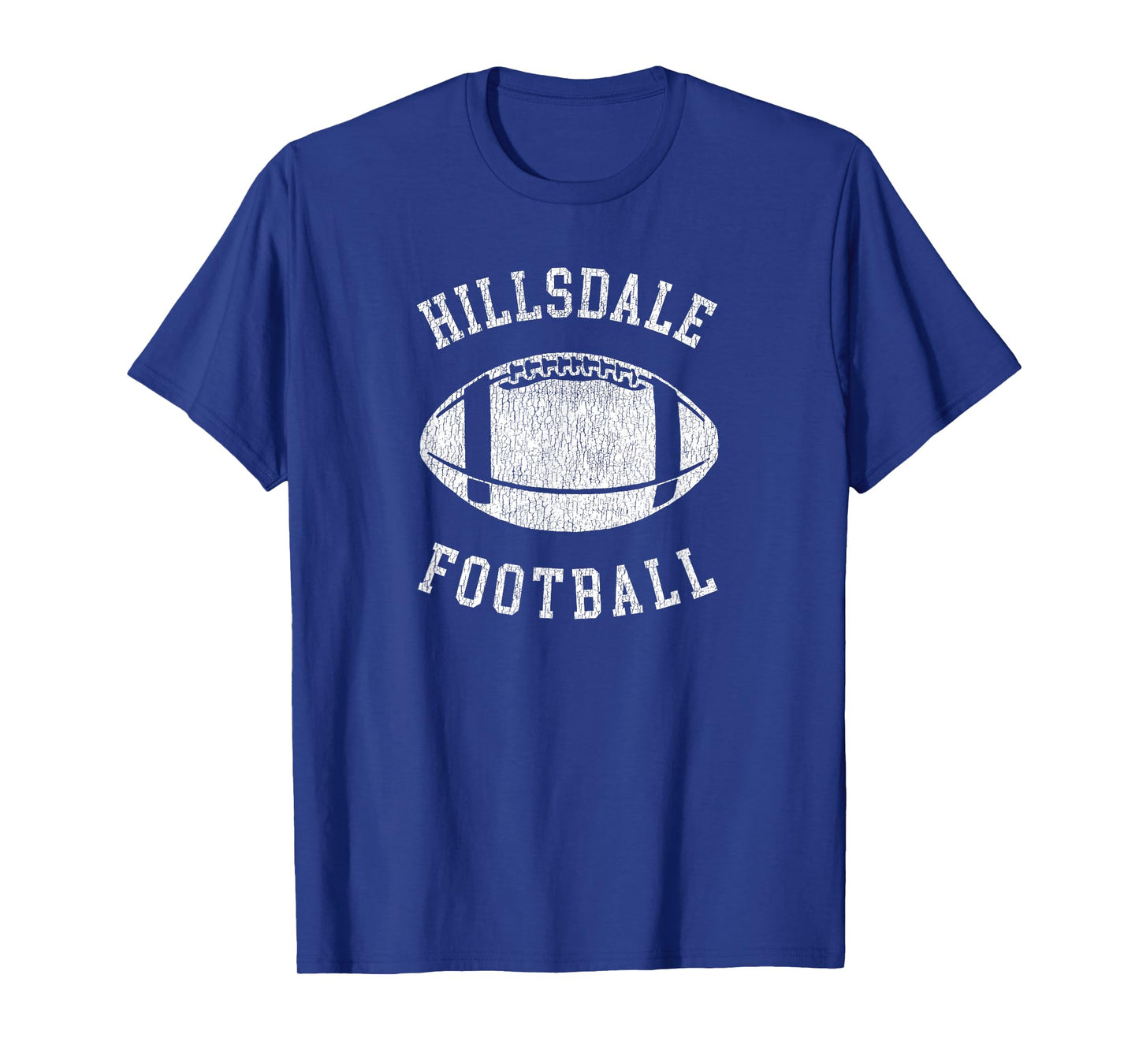Hillsdale Football Distressed Vintage 80's Throwback Classic T-Shirt