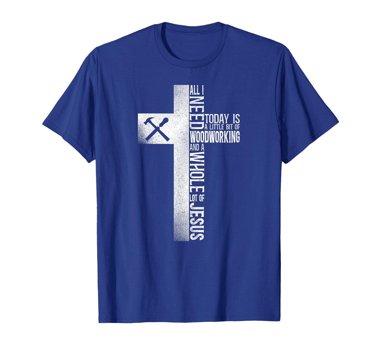 Woodworker Carpenter Tools Vintage Faith Jesus T-Shirt