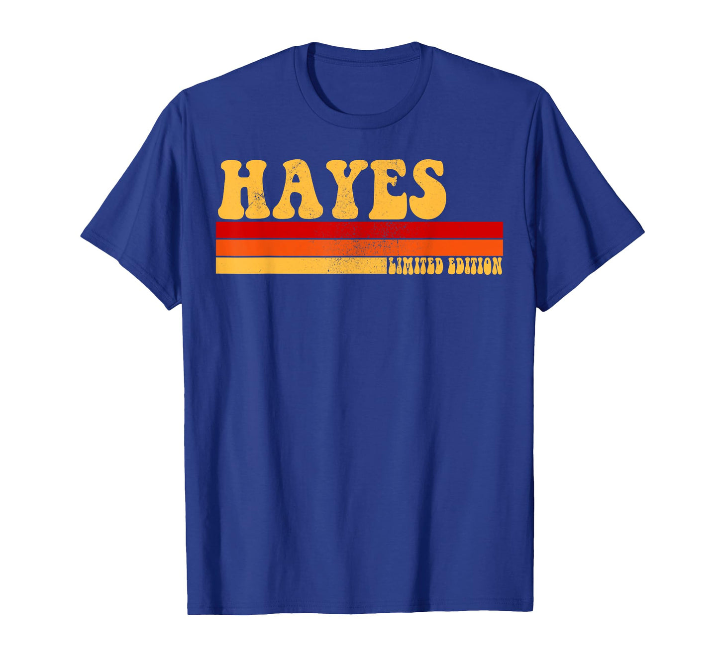 HAYES Name Personalized Idea Men Retro Vintage HAYES T-Shirt