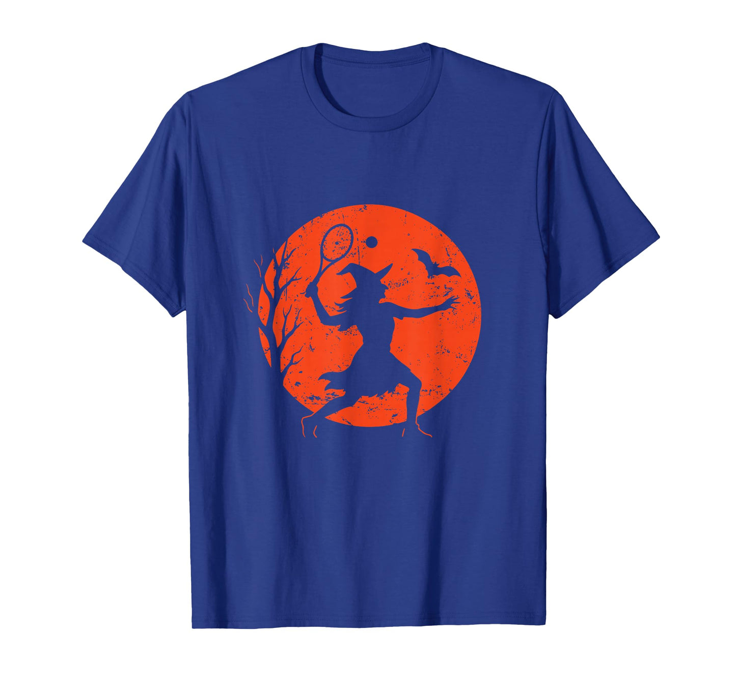 Witch Tennis Serve Under Moon T-Shirt
