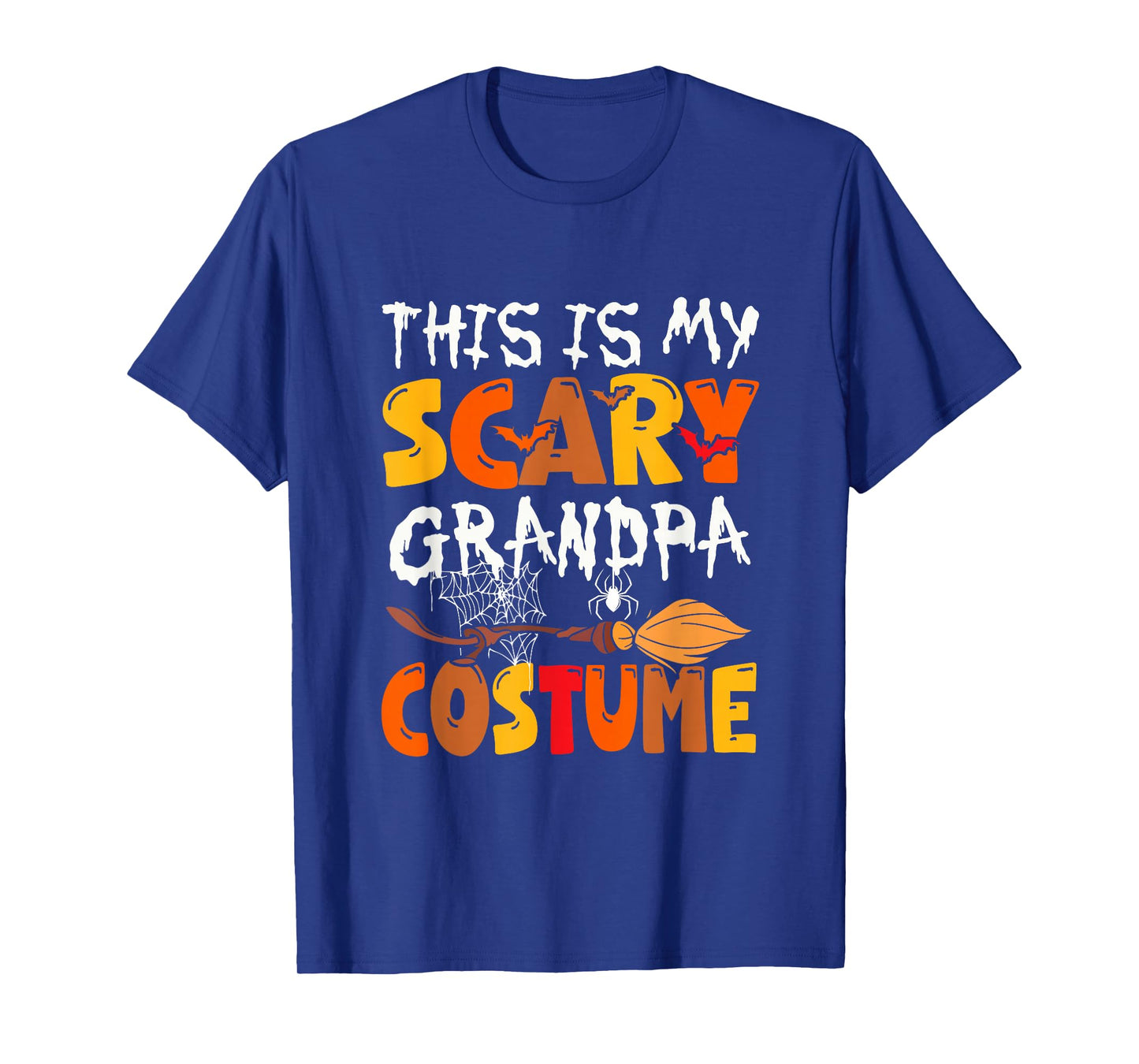 My Scary Grandpa Costume Halloween Family Funny Parties T-Shirt