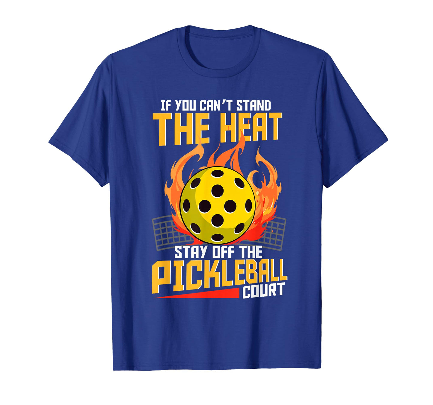 Funny pickleball sayings design Retro Paddle Court T-Shirt