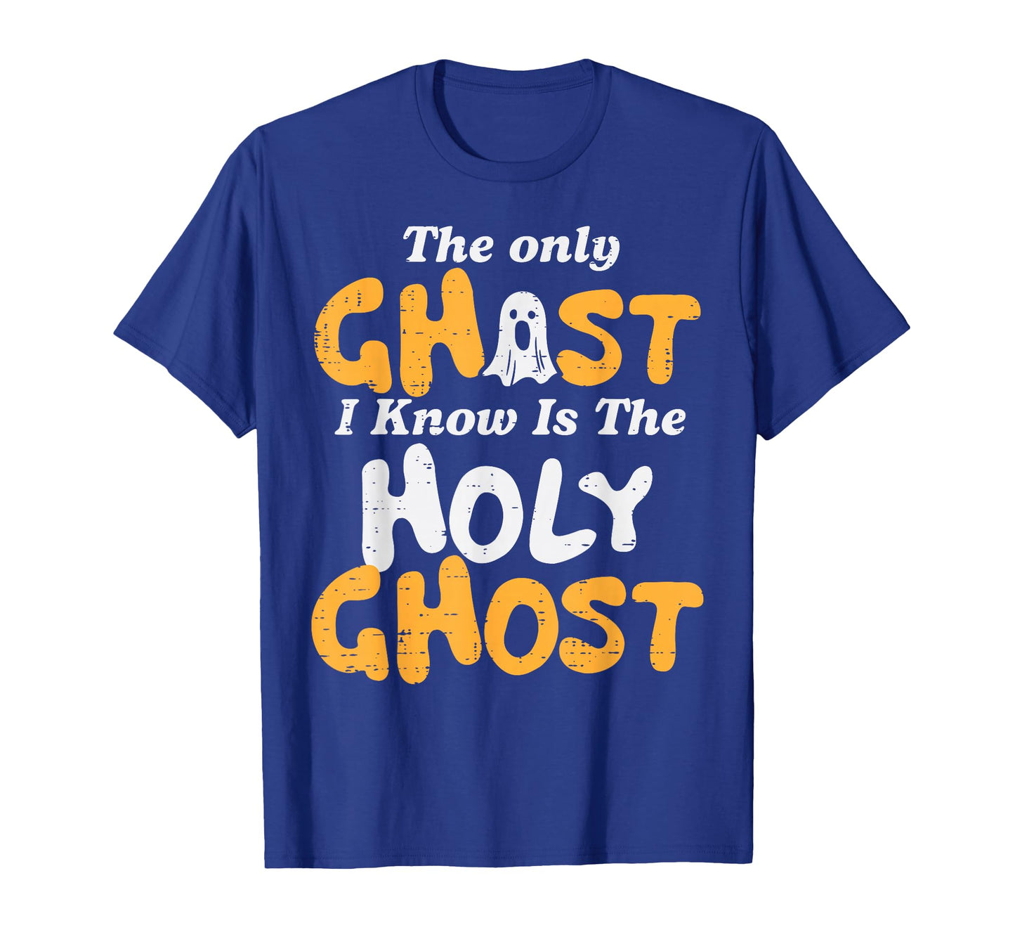 Halloween Ghost I Know Holy Christian Costume Men Women Kids T-Shirt