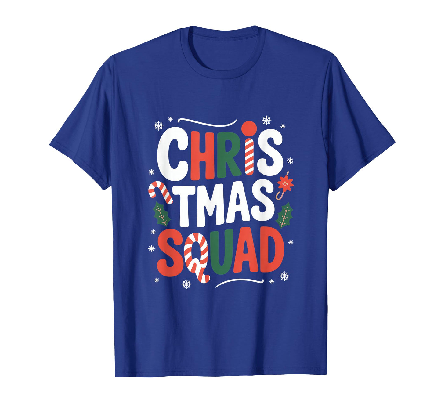 Christmas Squad Holiday Family Matching Party T-Shirt