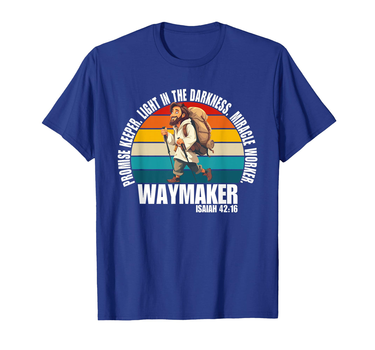 Vintage Waymaker Promise Keeper Miracle Worker Christian T-Shirt