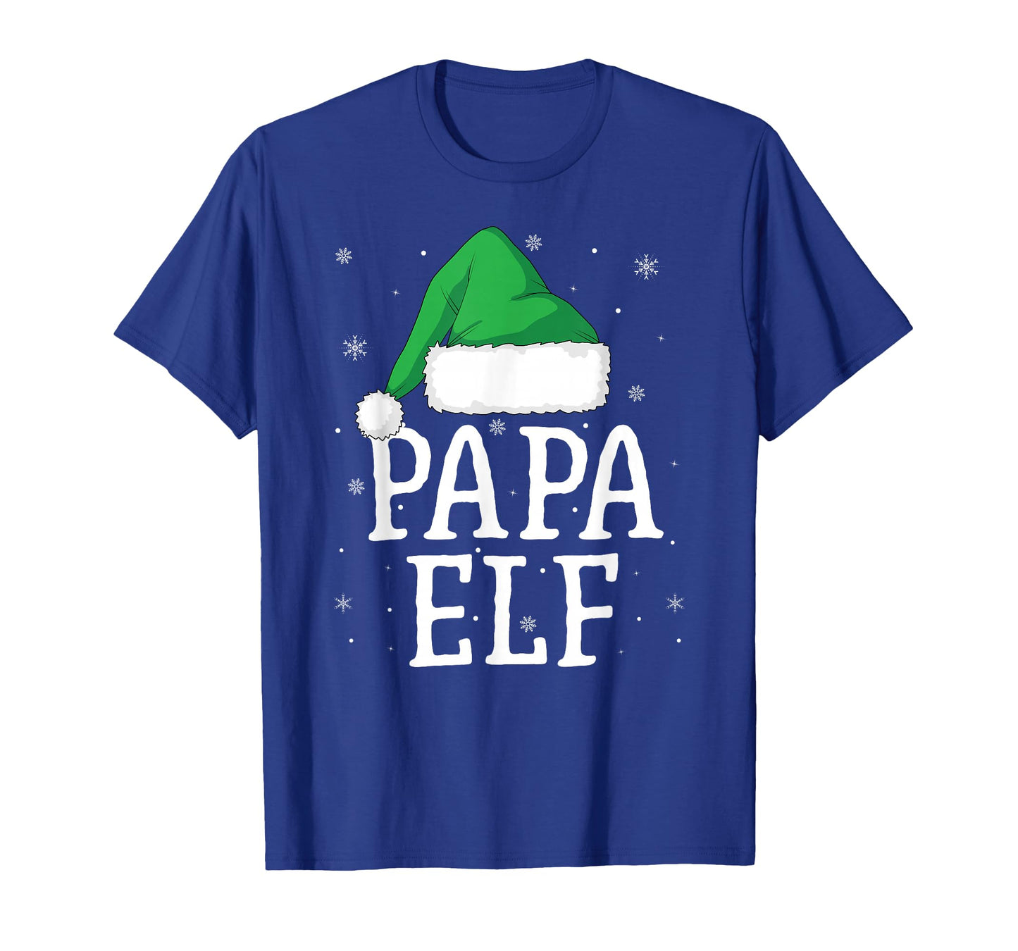 Papa Elf Christmas Family Funny Elf Squad Xmas T-Shirt