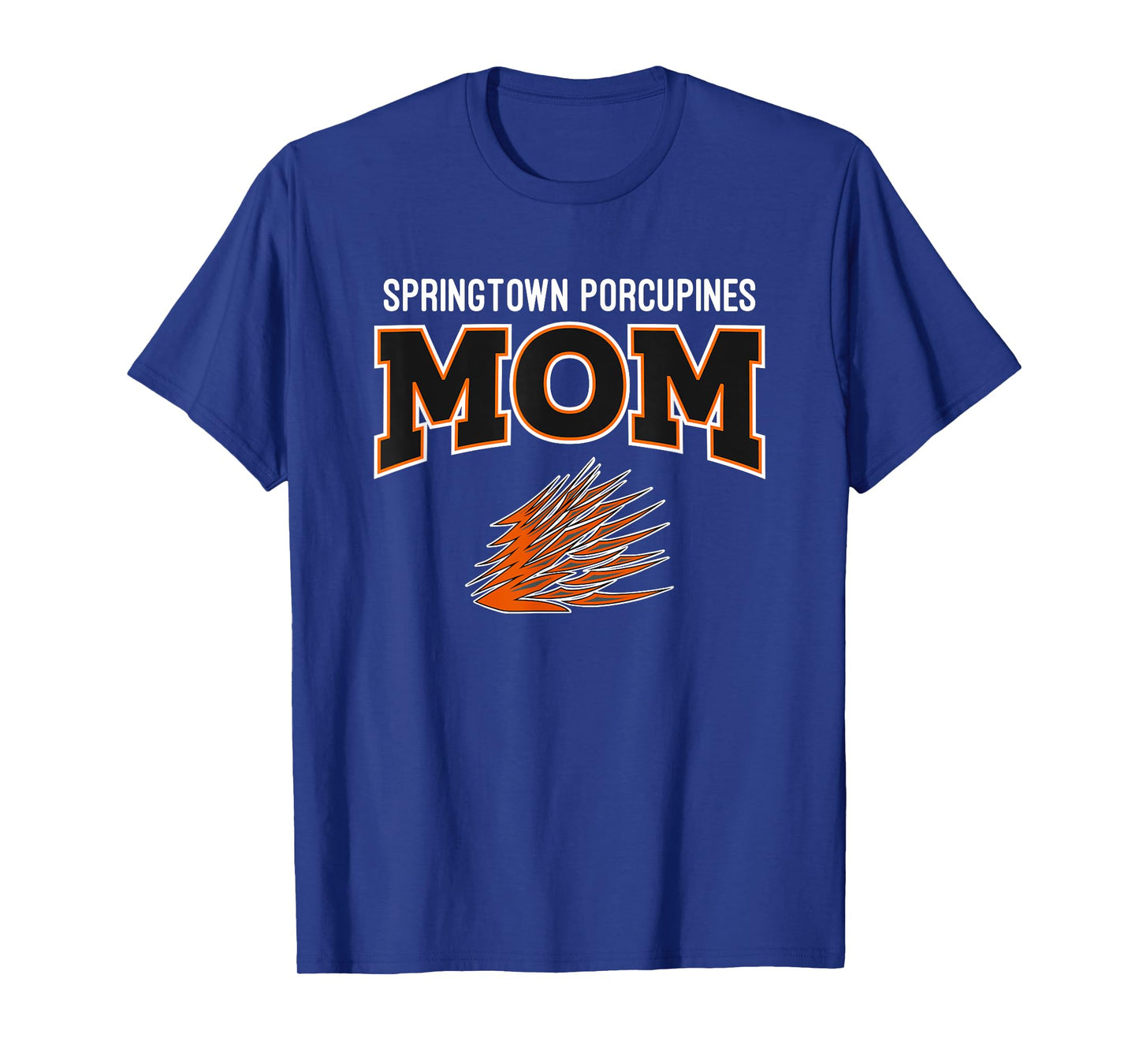 Springtown Porcupines Logo Mom HS T-Shirt