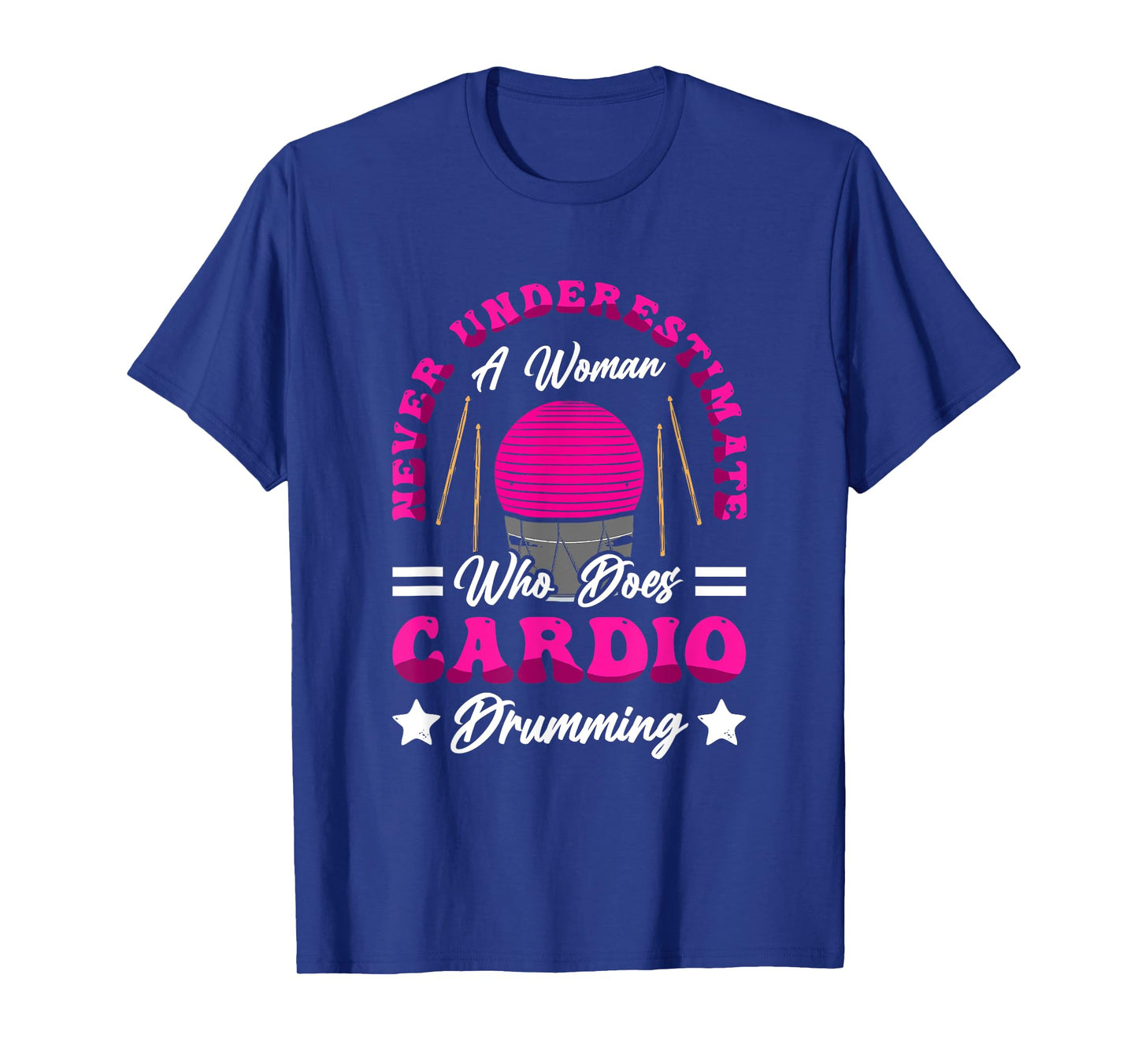 Fitness Class Exercise Gym Workout Cardio Drumming T-Shirt