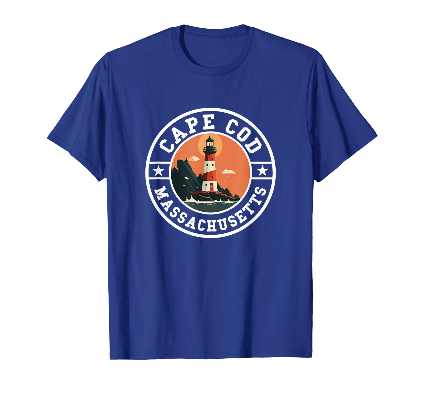 Cape Cod - Massachusetts - Throwback Design - Classic T-Shirt