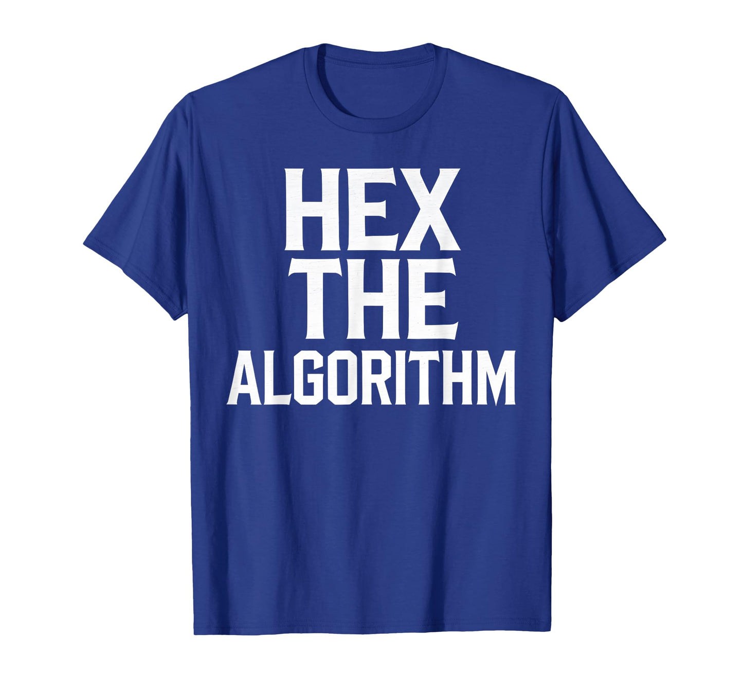 Hex The Algorithm Funny Witch Programmer Halloween Outfit T-Shirt