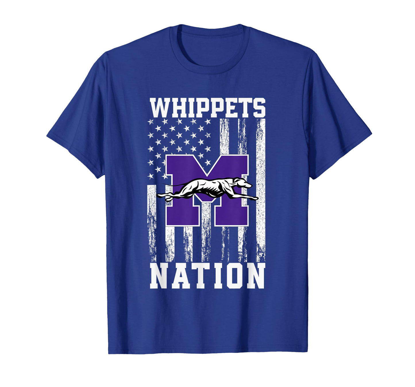 Minden Whippets Logo Nation HS T-Shirt