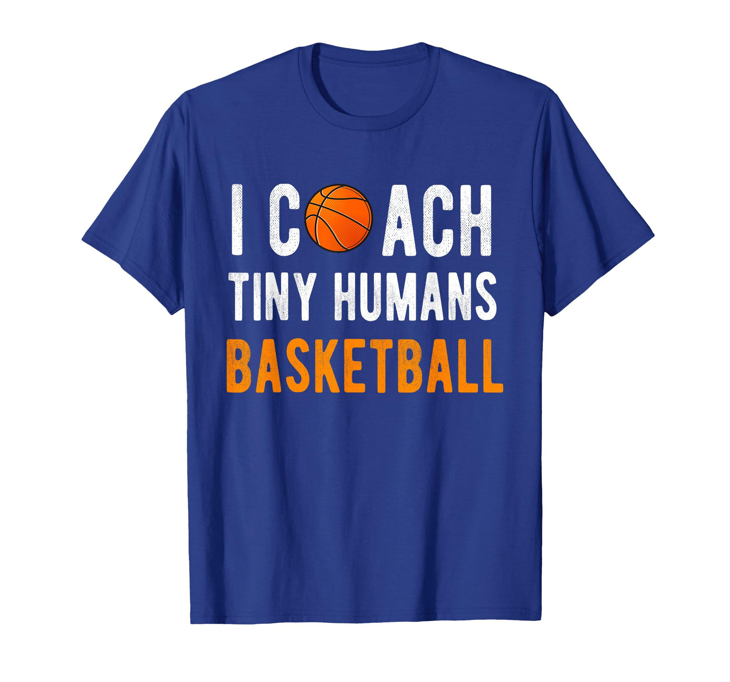 I Coach Tiny Humans Basketball Hooper Kids PE Sport Trainer T-Shirt