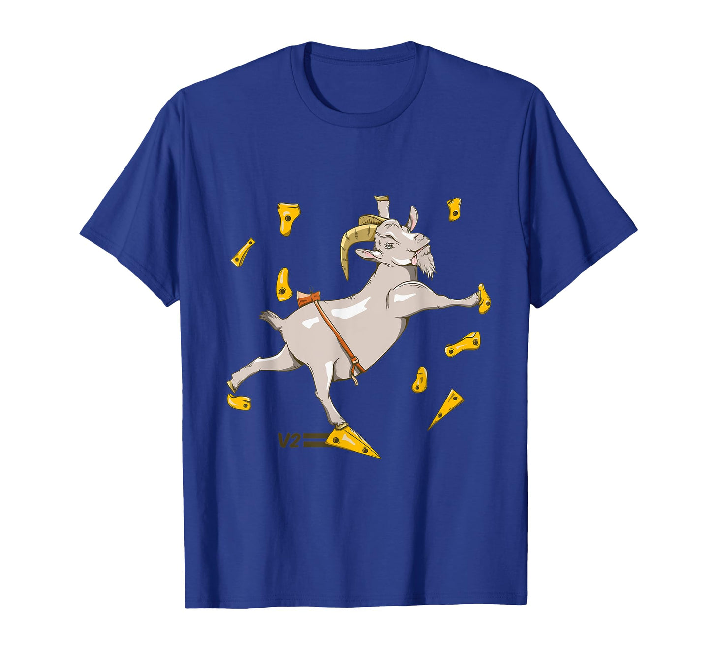 Goat bouldering gym rock climbing T-Shirt