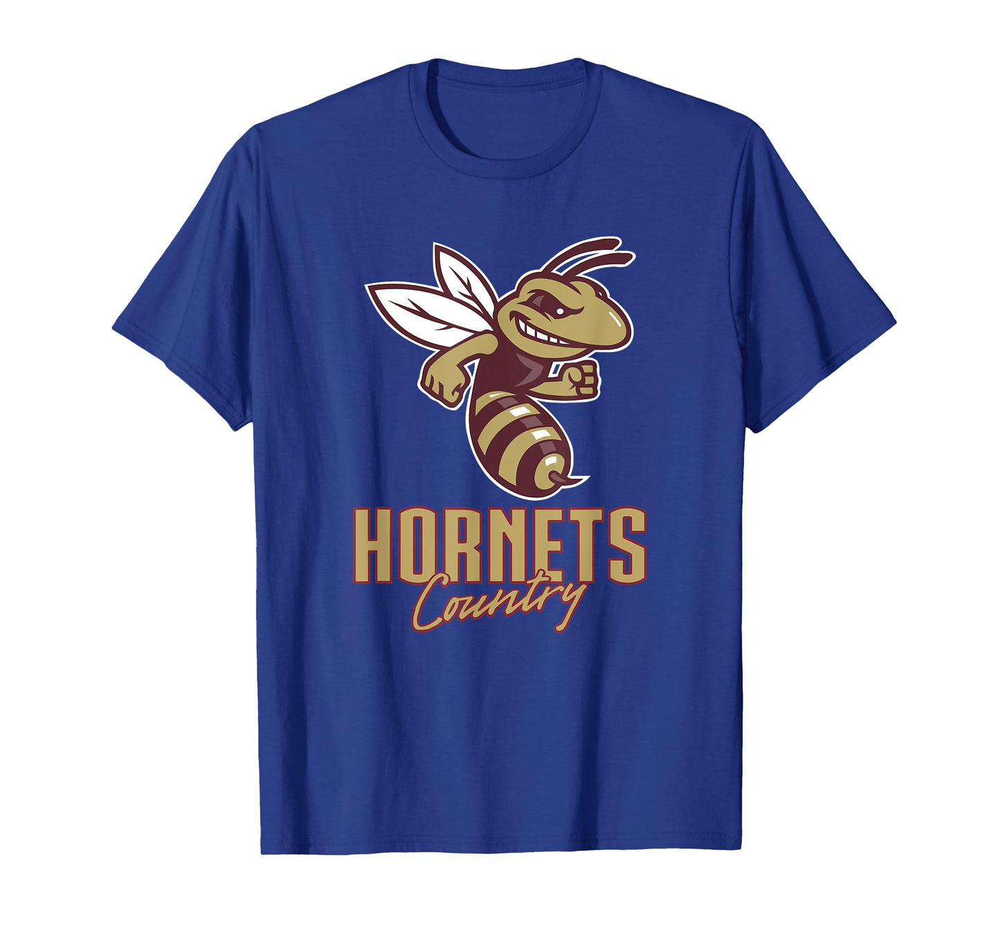 Licking Heights Hornets Logo Country HS T-Shirt