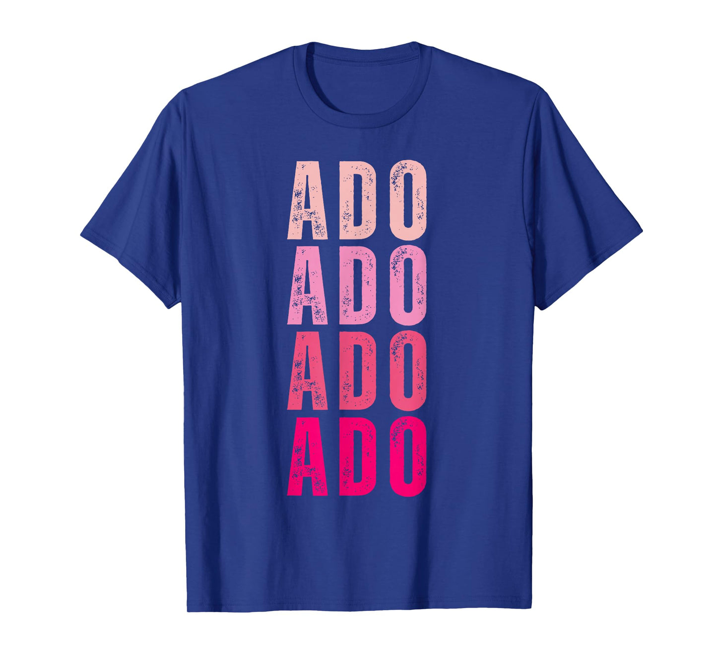 Vintage Ado Personalized Name I Love Ado T-Shirt